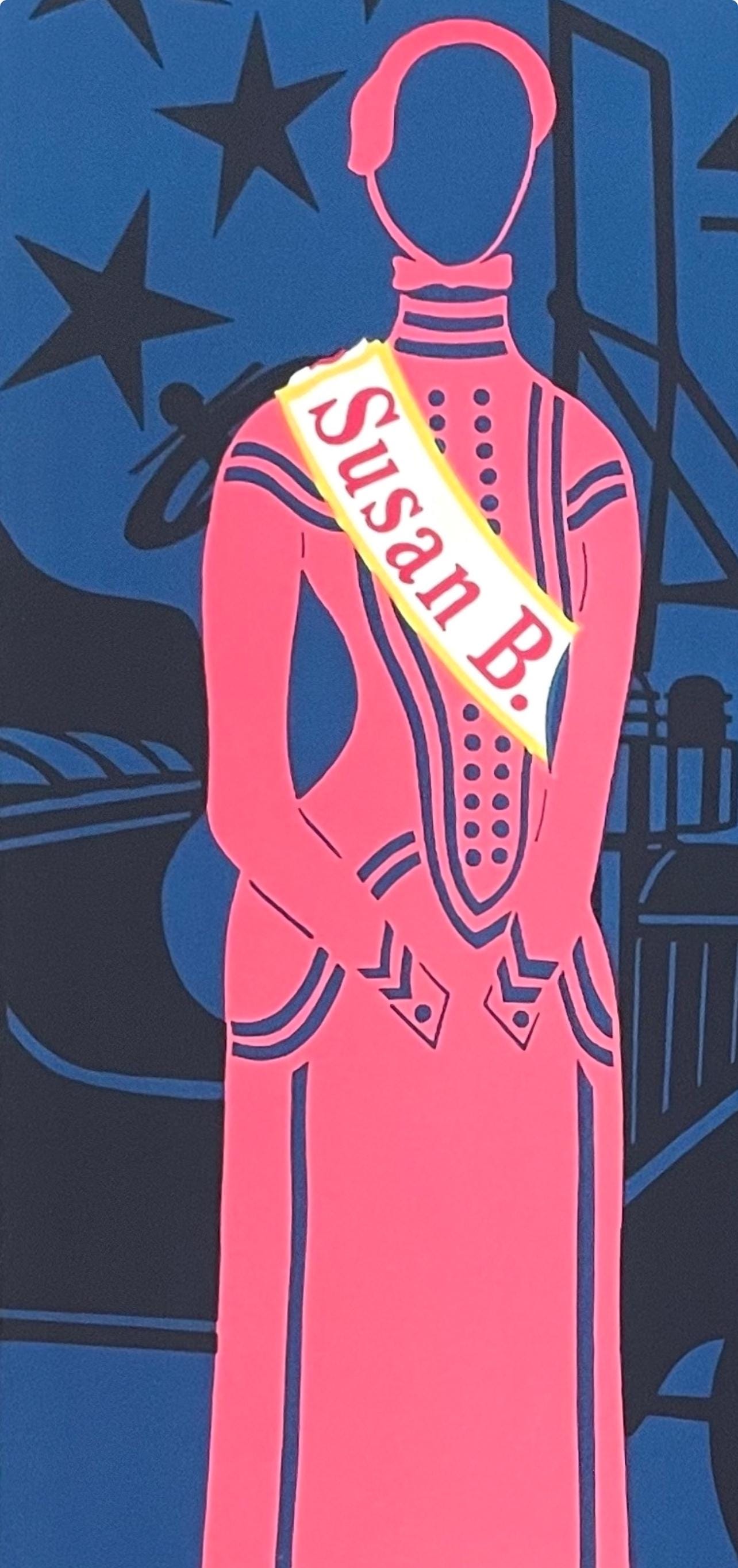 Robert Indiana, Susan B. Anthony (Sheehan 96-108), Mother of Us All, Limited Edition Silkscreen