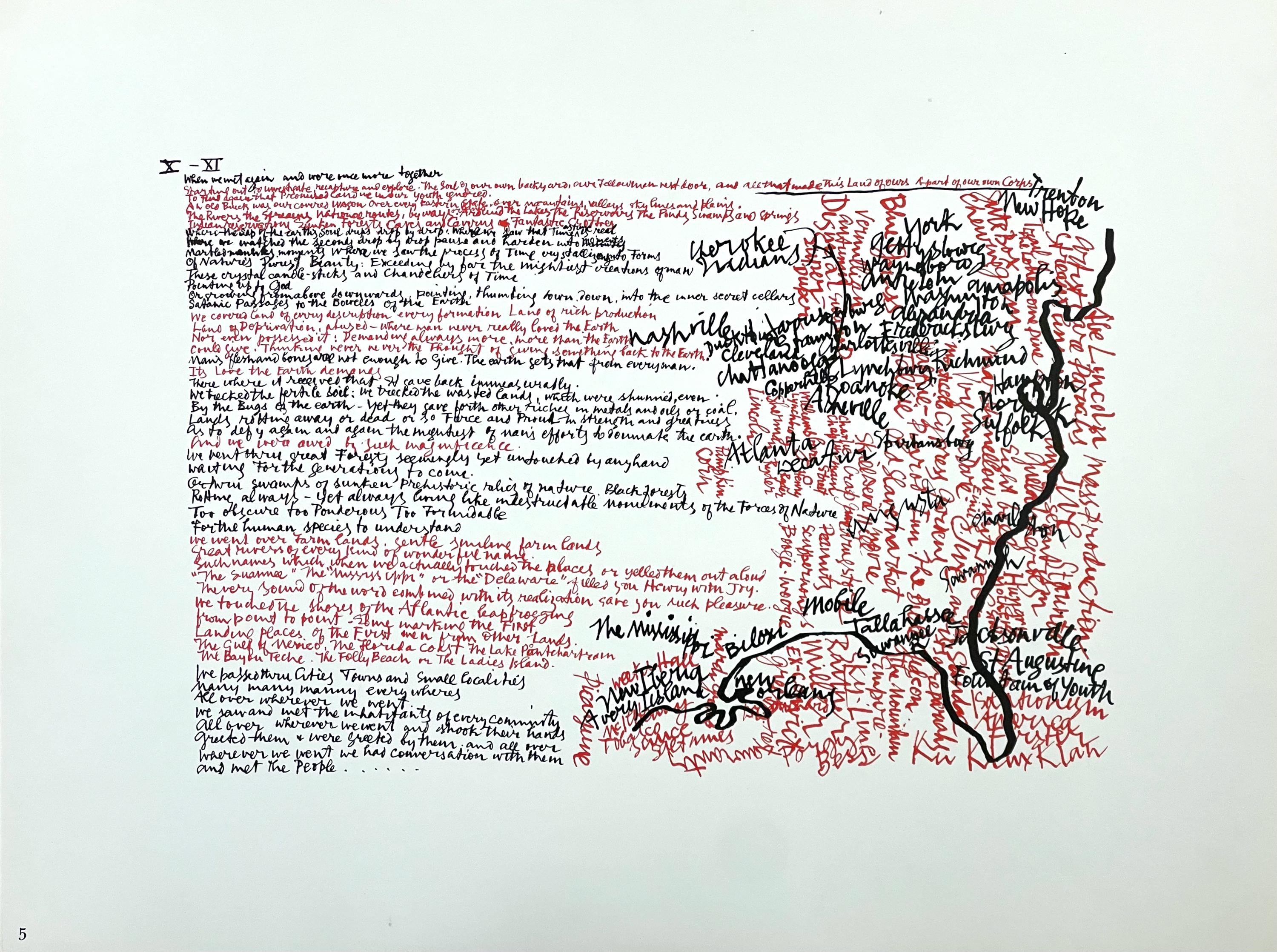 Abraham Rattner, When we were together, Limited Edition Lithograph