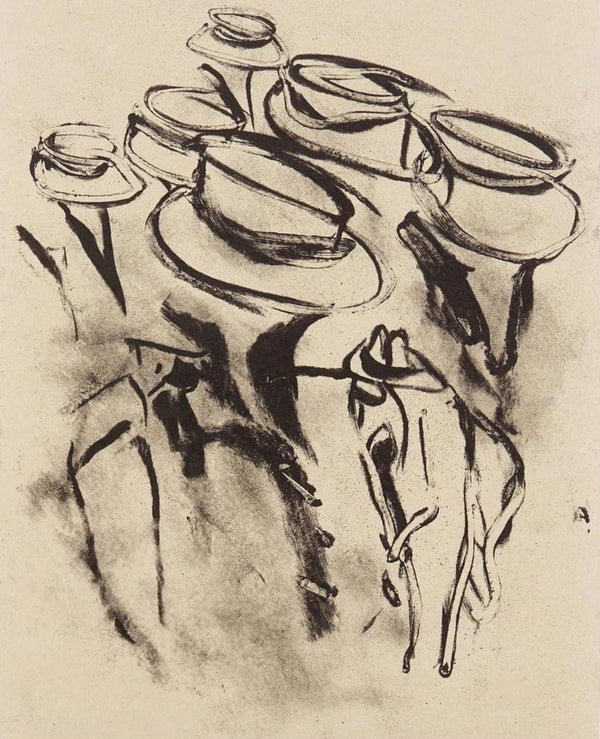 Willem de Kooning, Composition, Poems, Limited Edition Lithograph