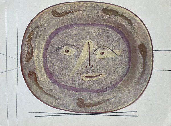 Pablo Picasso, étude pour la céramique, Céramiques de Picasso (Orozco 105), Limited Edition Lithograph and Collotype