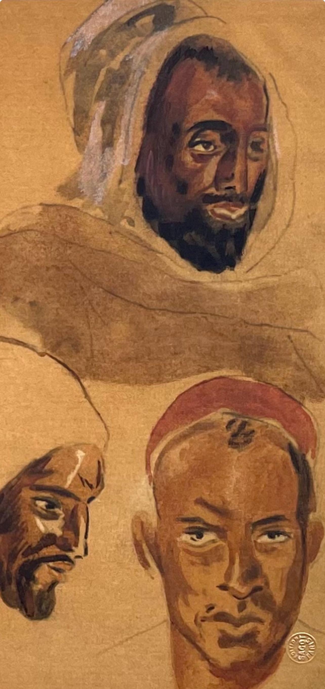 Eugène Delacroix, Composition, Trente et un Dessins et Aquarelles du Maroc, Limited Edition Lithograph
