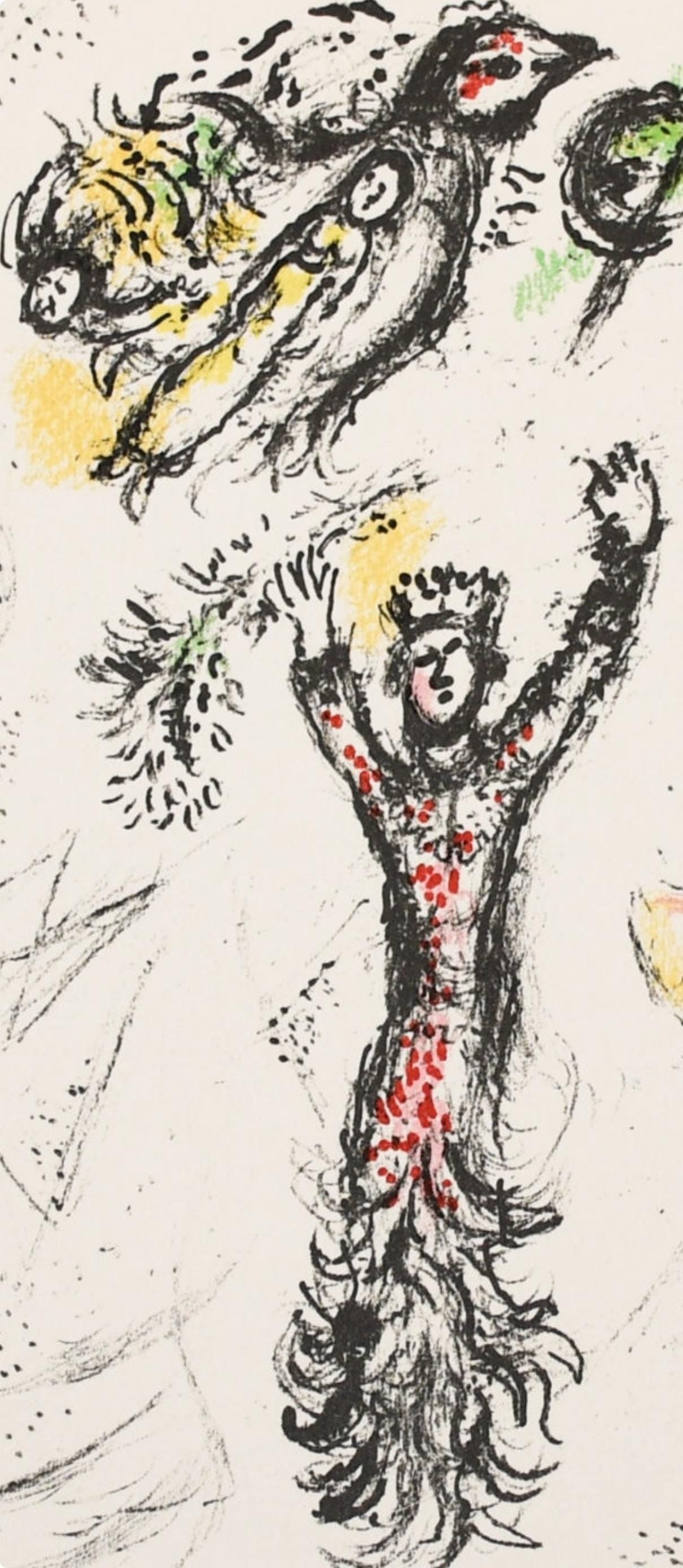 Marc Chagall, Composition (Mourlot 668-677), La Féerie et Le Royaume, Limited Edition Lithograph
