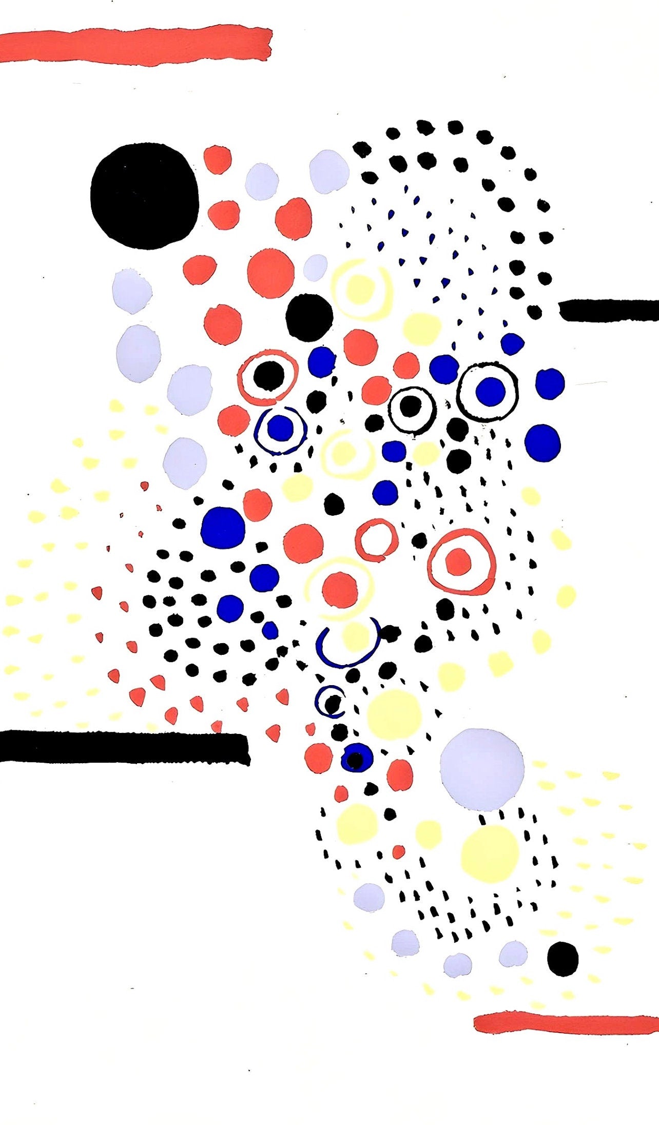 Sonia Delaunay, Planche No. 8, Compositions, couleurs, idées: Sonia Delaunay, Limited Edition Lithograph