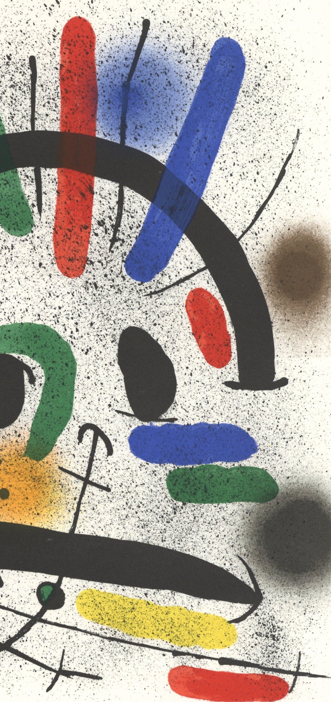 Joan Miró, Composition, (Cramer 160; Mourlot 858), Joan Miró Lithographs, Limited Edition Lithograph