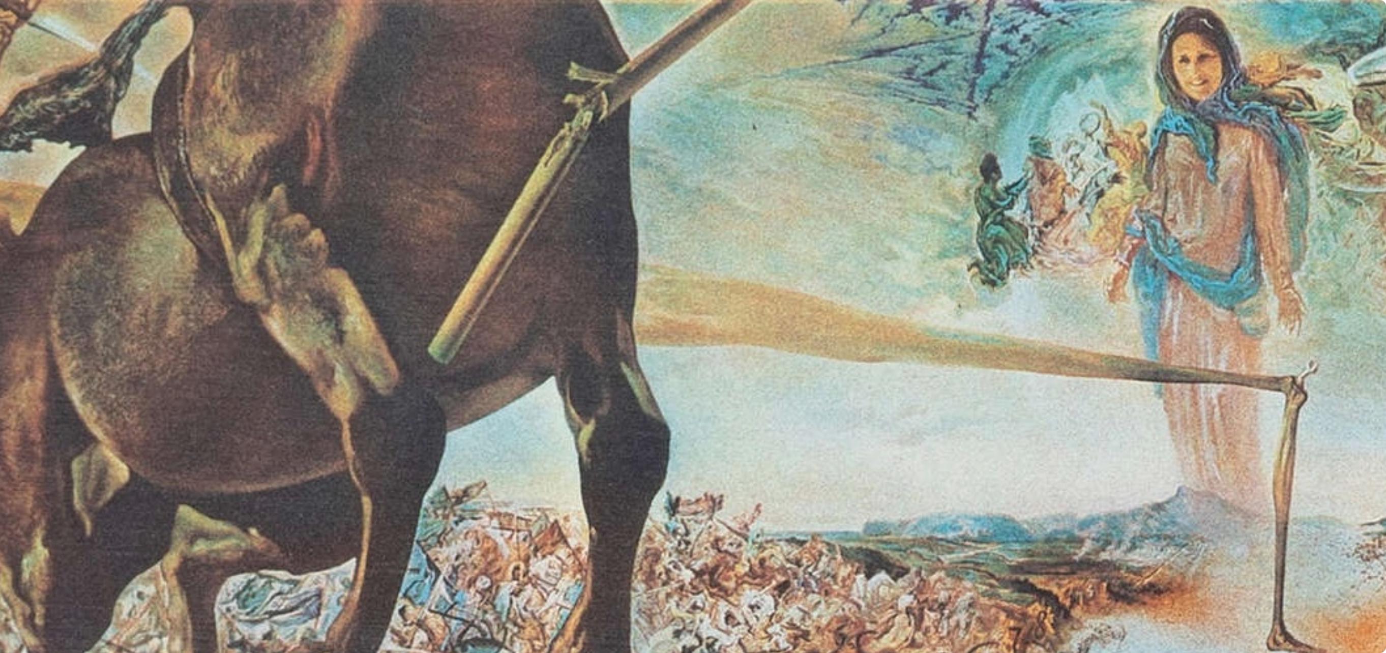 Salvador Dalí, La Batalla de Tetuán, XXe siècle, Limited Edition Lithograph