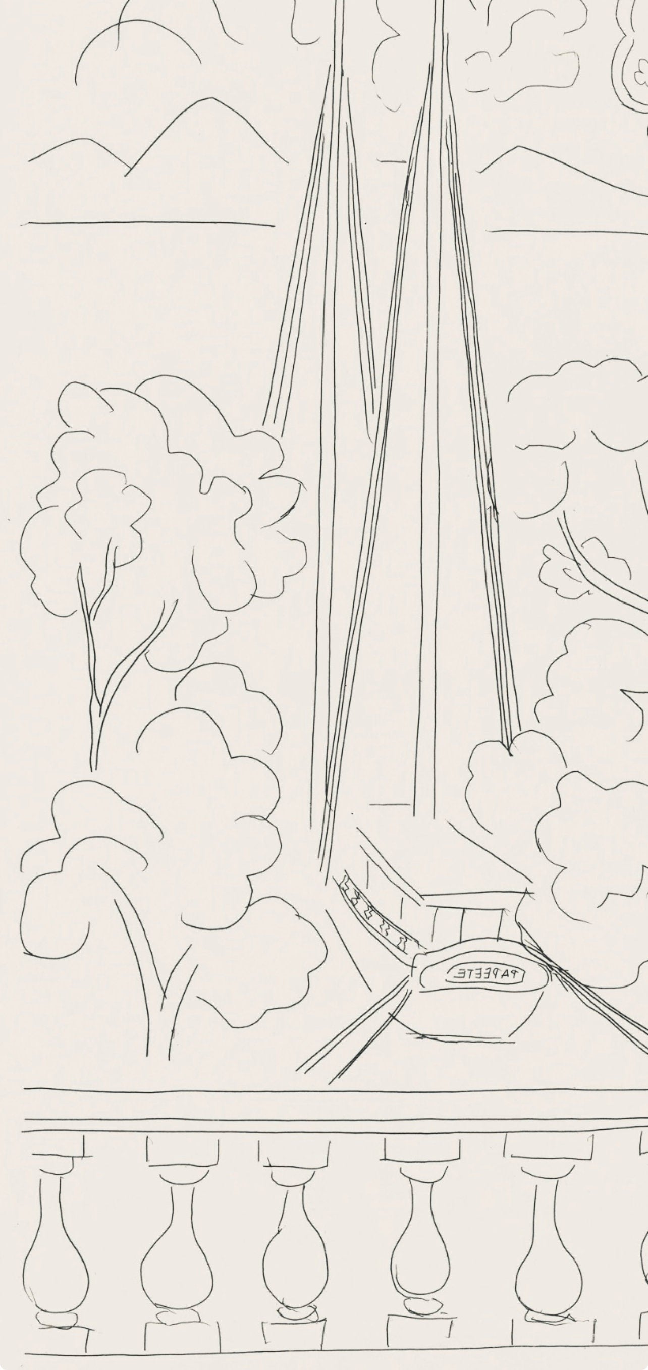 Henri Matisse, Les Fenêtres (Windows), Poésies, Limited Edition Lithograph