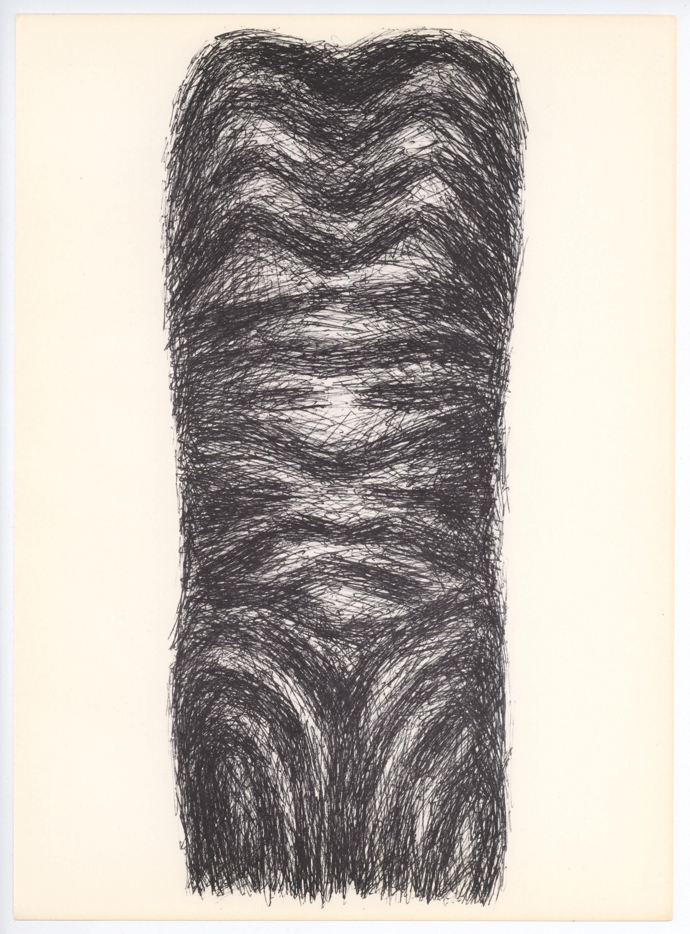 Raoul Ubac, Composition, Derrière le miroir, Limited Edition Lithograph