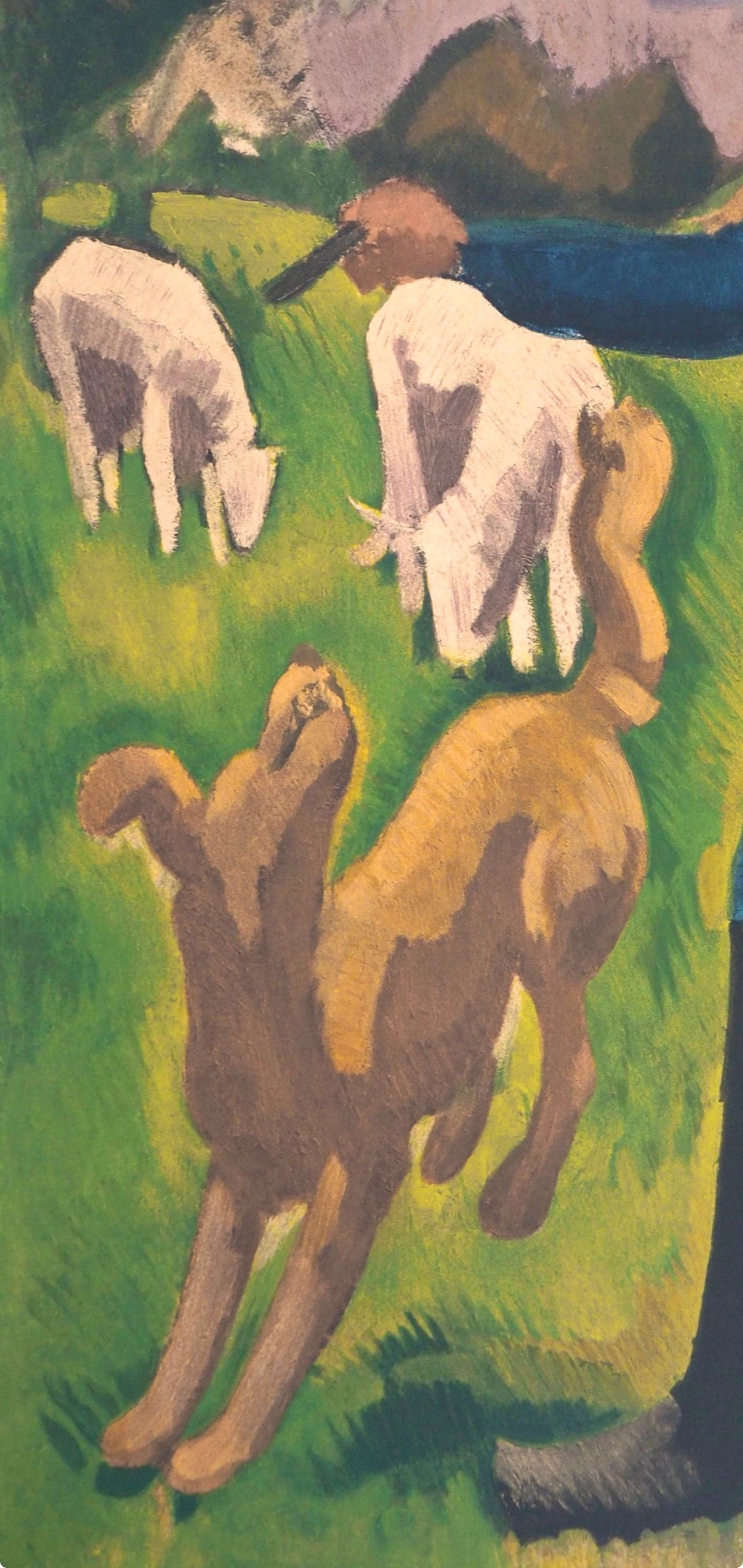 Roger de La Fresnaye, Gardeuse de moutons, Roger de La Fresnaye, Collection Pierre Lévy, Limited Edition Lithograph