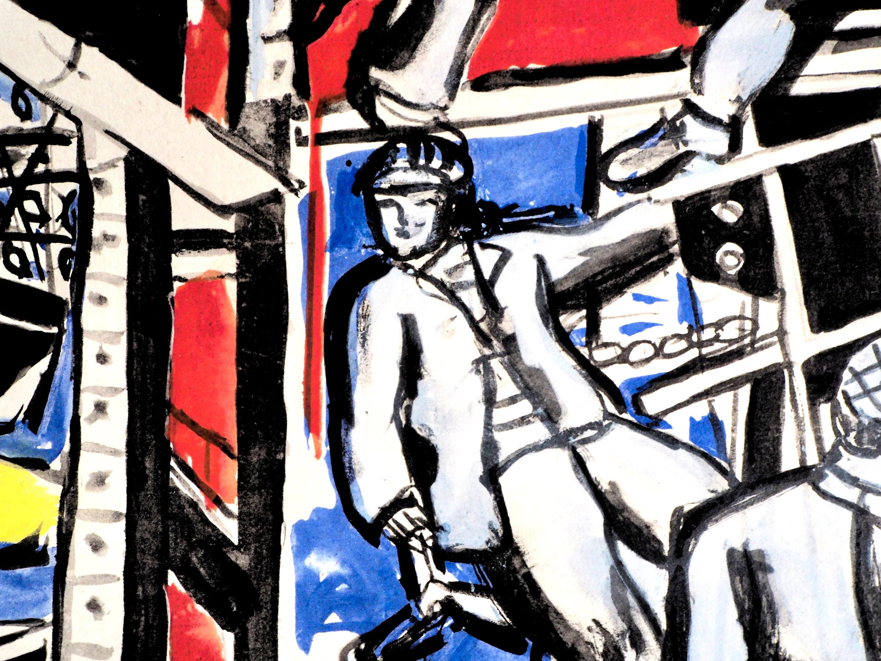 Fernand Léger, Composition, Contrastes, Limited Edition Lithograph