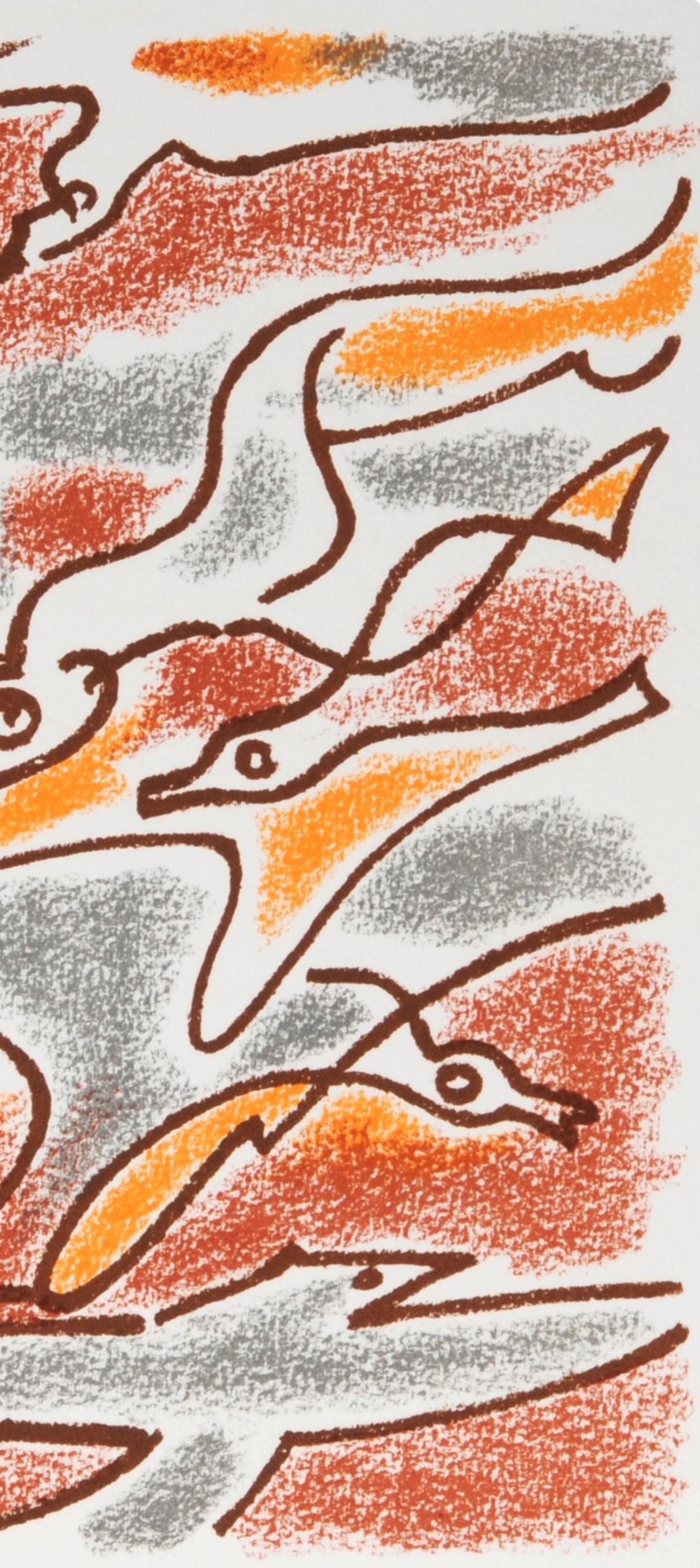 André Masson, Composition (Cramer 97), Une Étoile de Craie, Limited Edition Lithograph
