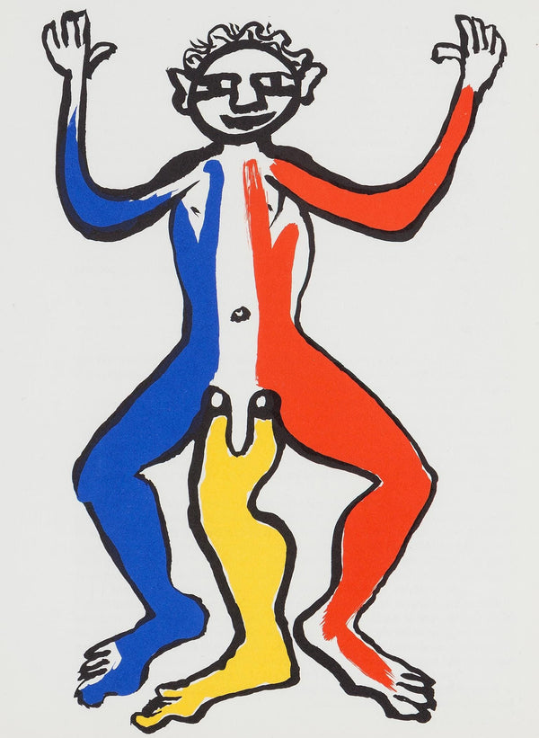 Alexander Calder, Composition, Derrière le miroir, Limited Edition Lithograph