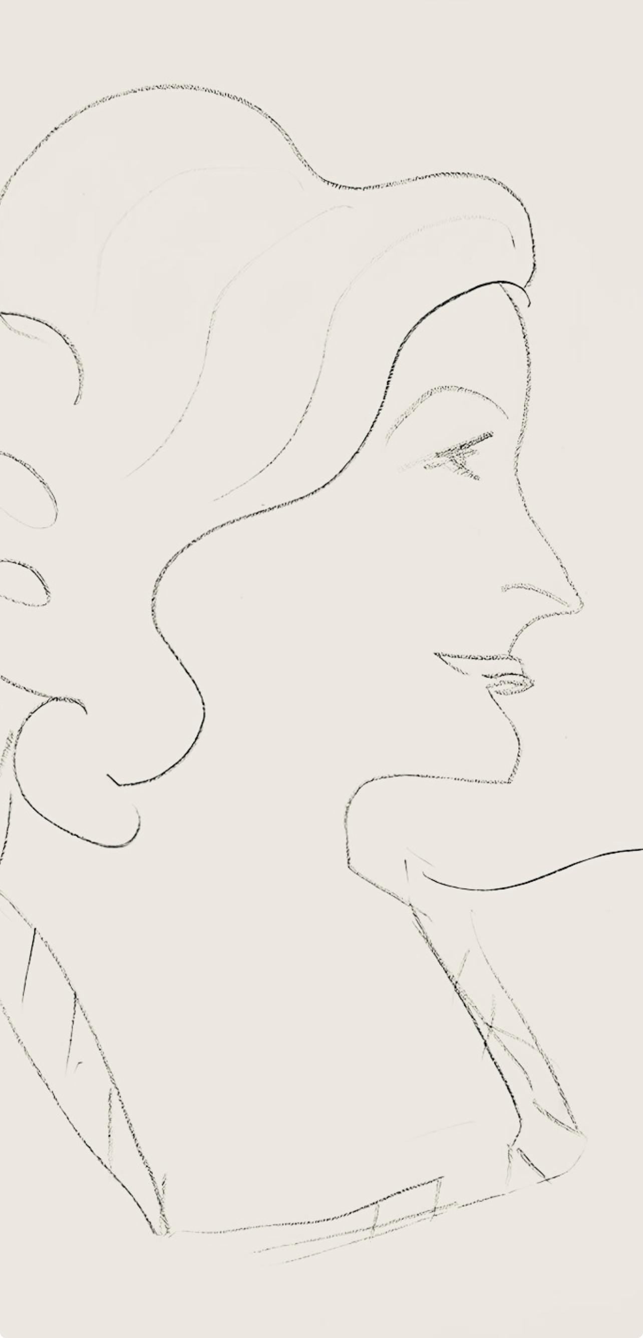 Henri Matisse, Série O, var. 17 (Duthuit 9), Henri Matisse, Dessins, Thèmes et variations, Limited Edition Lithograph