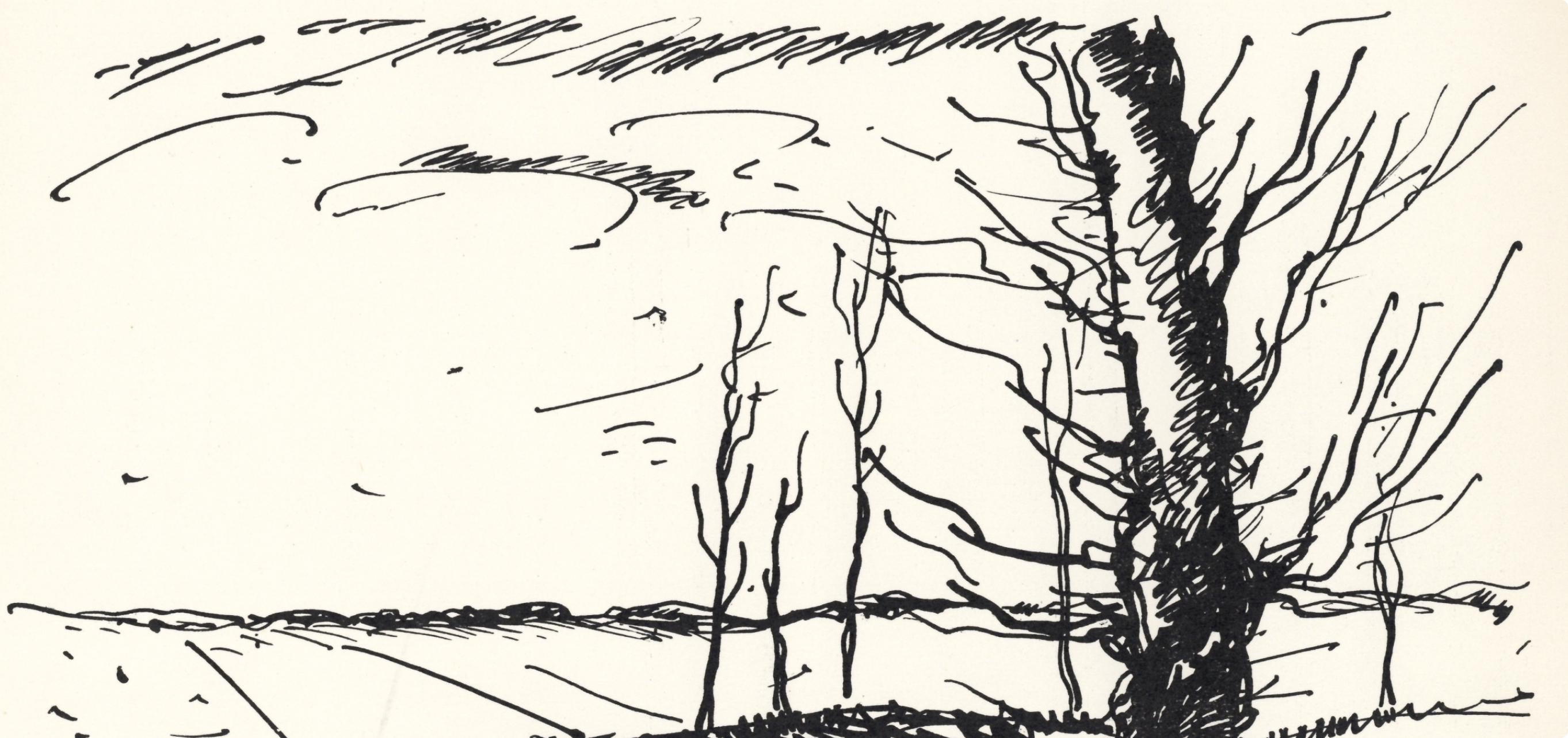 Maurice de Vlaminck, Vallee de l'Avre, Limited Edition Lithograph