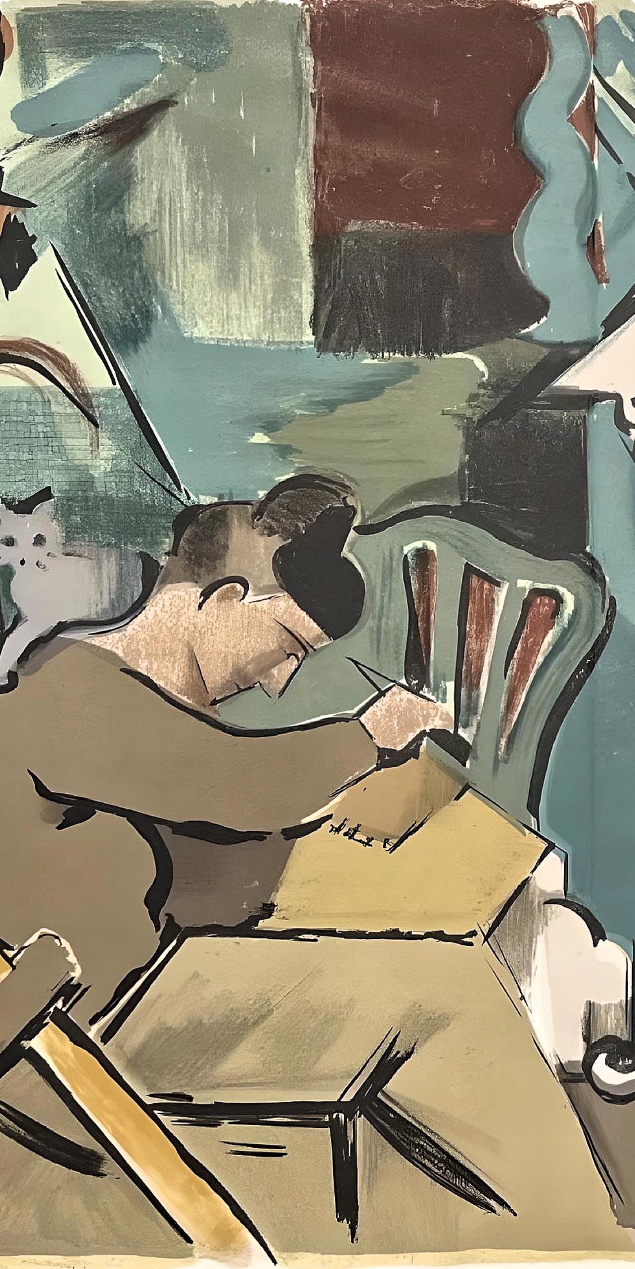 André Lhote, Composition, Éloge de André Lhote, Limited Edition Lithograph