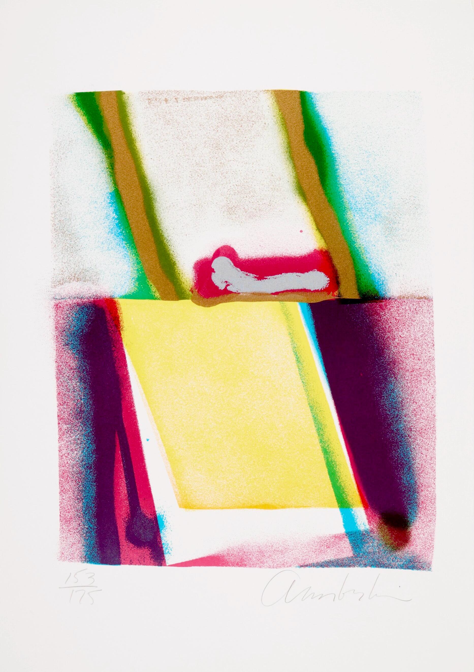 John Chamberlain, Flashback V, Limited Edition Lithograph