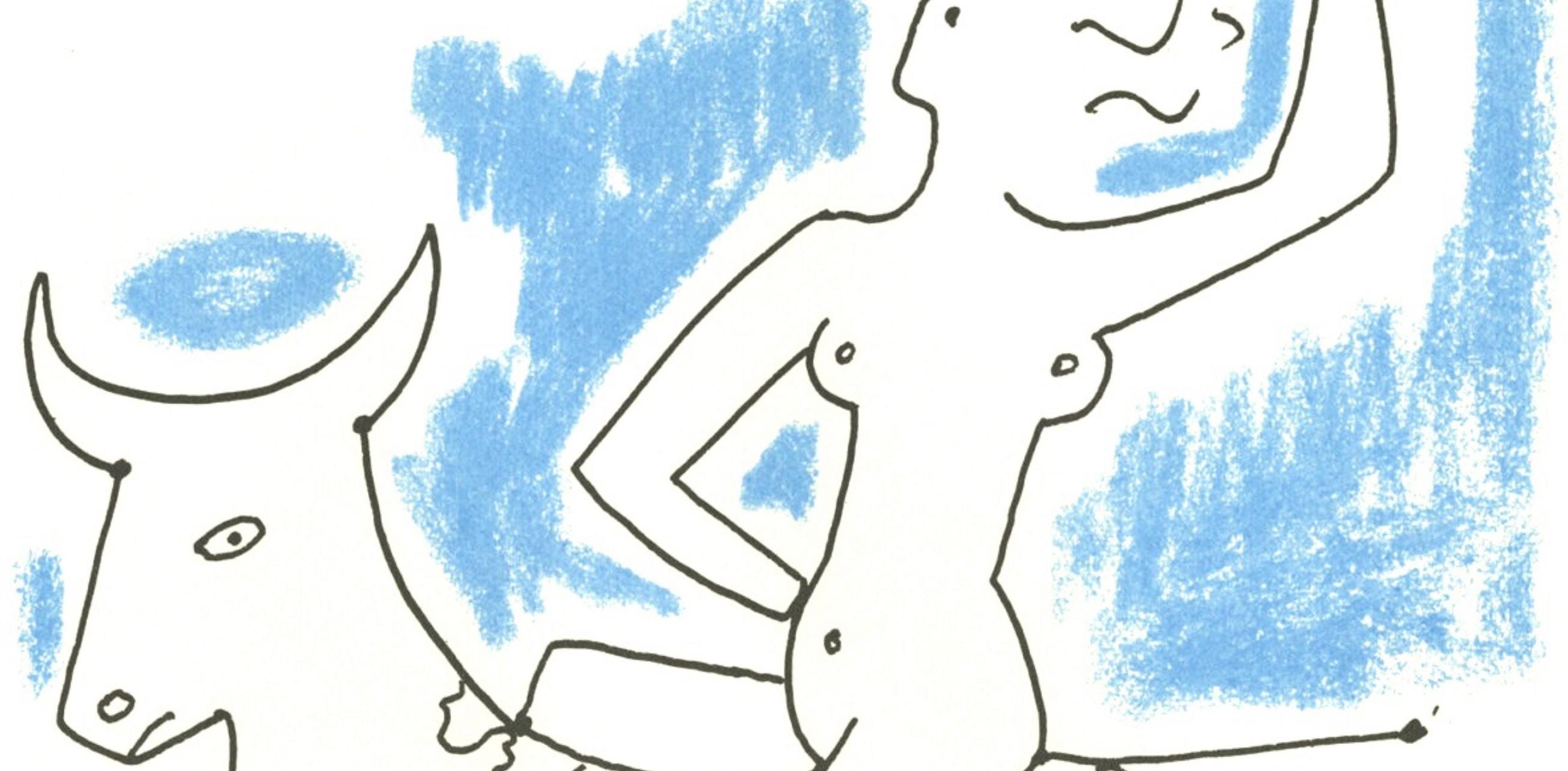 Jean Cocteau, Composition, Nous croyons en l'Europe, Limited Edition Silkscreen