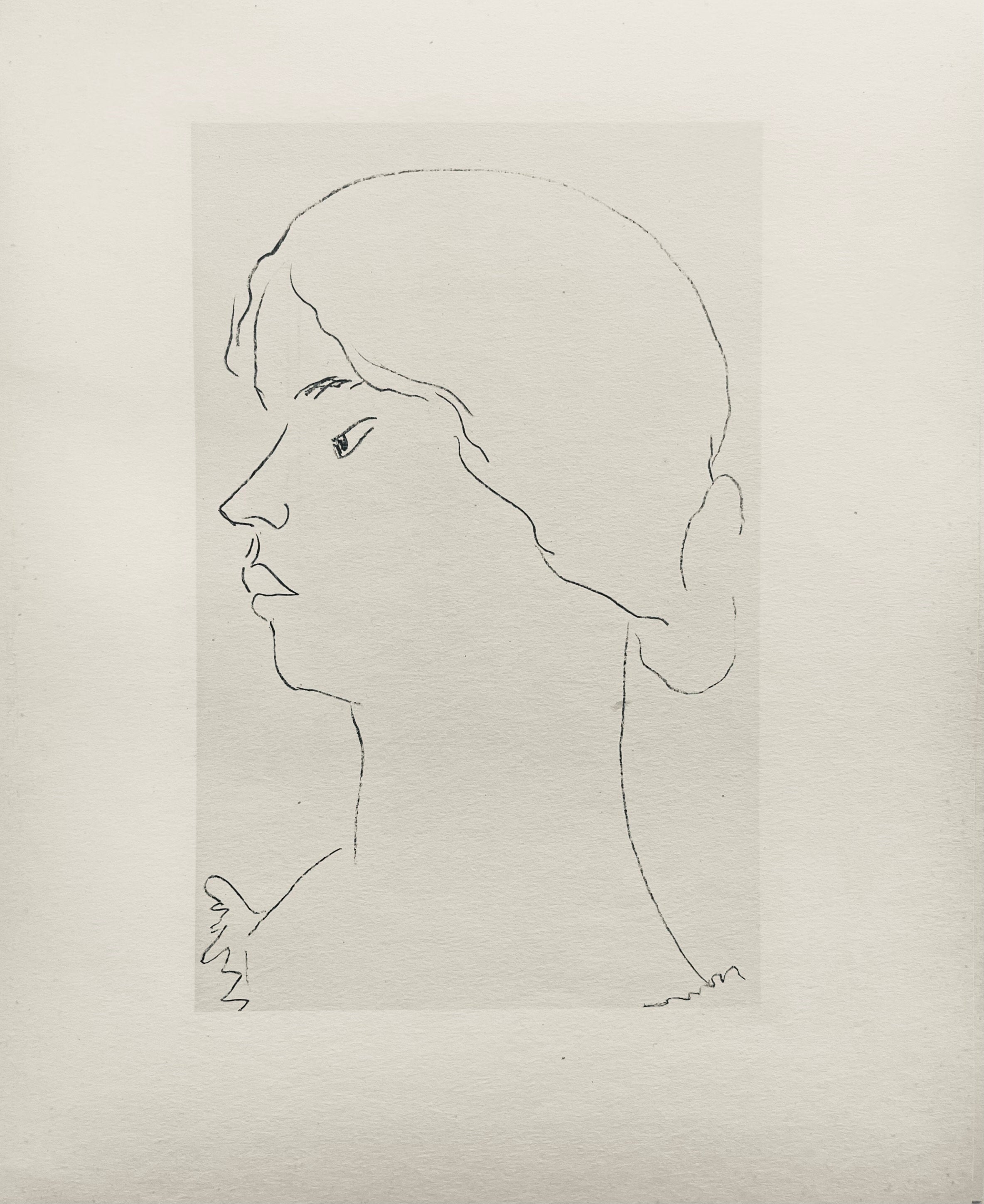 Henri Matisse, Composition (Dutel 3), Dessins de Henri-Matisse, Limited Edition Lithograph