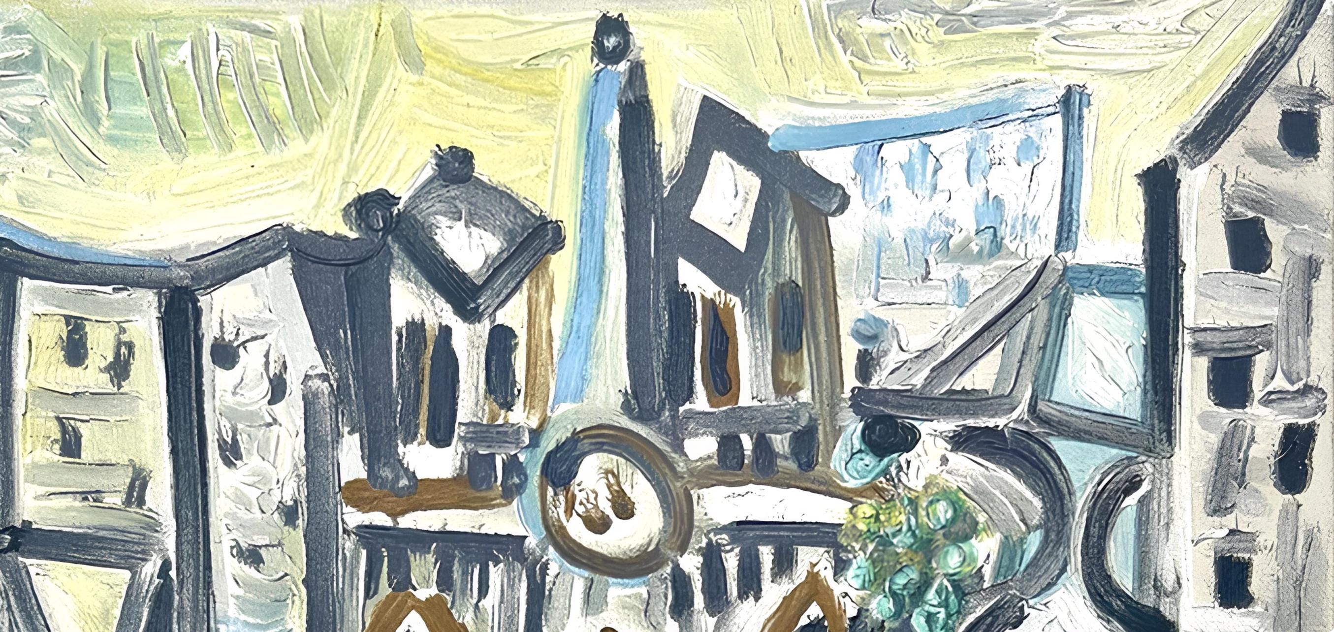 Pablo Picasso, Composition (Cramer 88), Dans l'Atelier de Picasso, Limited Edition Lithograph