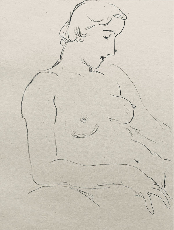 Henri Matisse, Composition (Dutel 3), Dessins de Henri-Matisse, Limited Edition Lithograph
