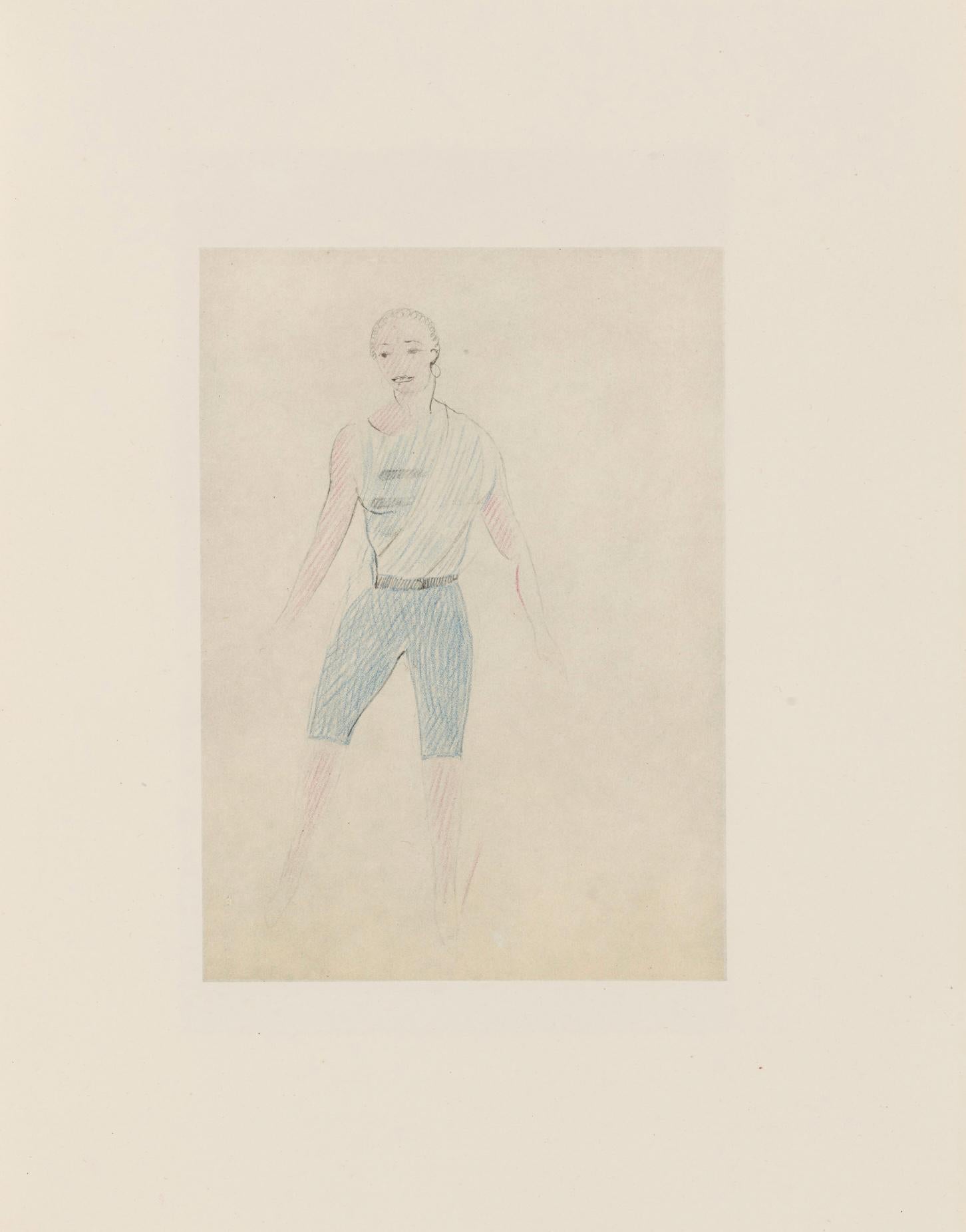 Marie Laurencin, Composition, Les Biches, Limited Edition Lithograph