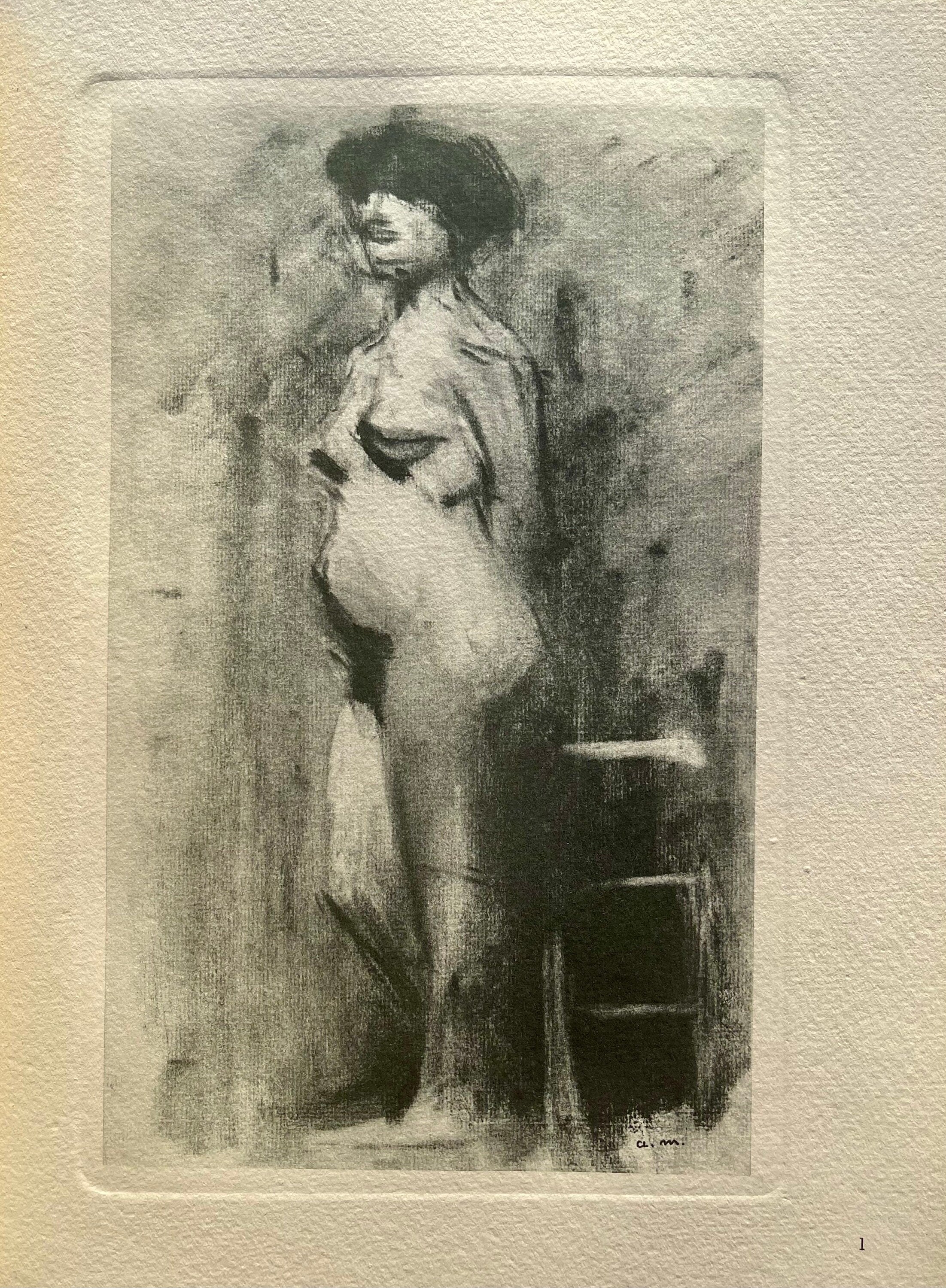 Albert Marquet, Nu. Fusain, Marquet, Limited Edition Lithograph