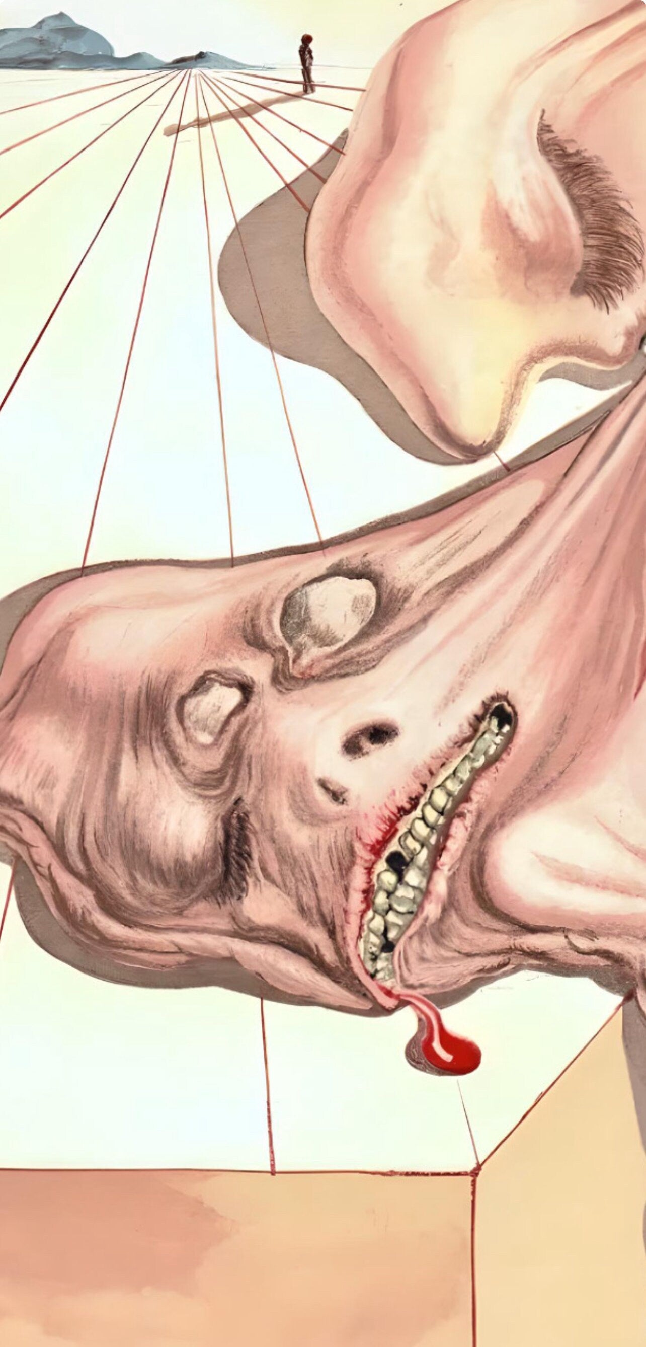 Salvador Dali, Gianni Schicchi’s Bite (Michler/Löpsinger 1039-1138; Field 189-200), La Divine Comédie, Limited Edition Woodcut