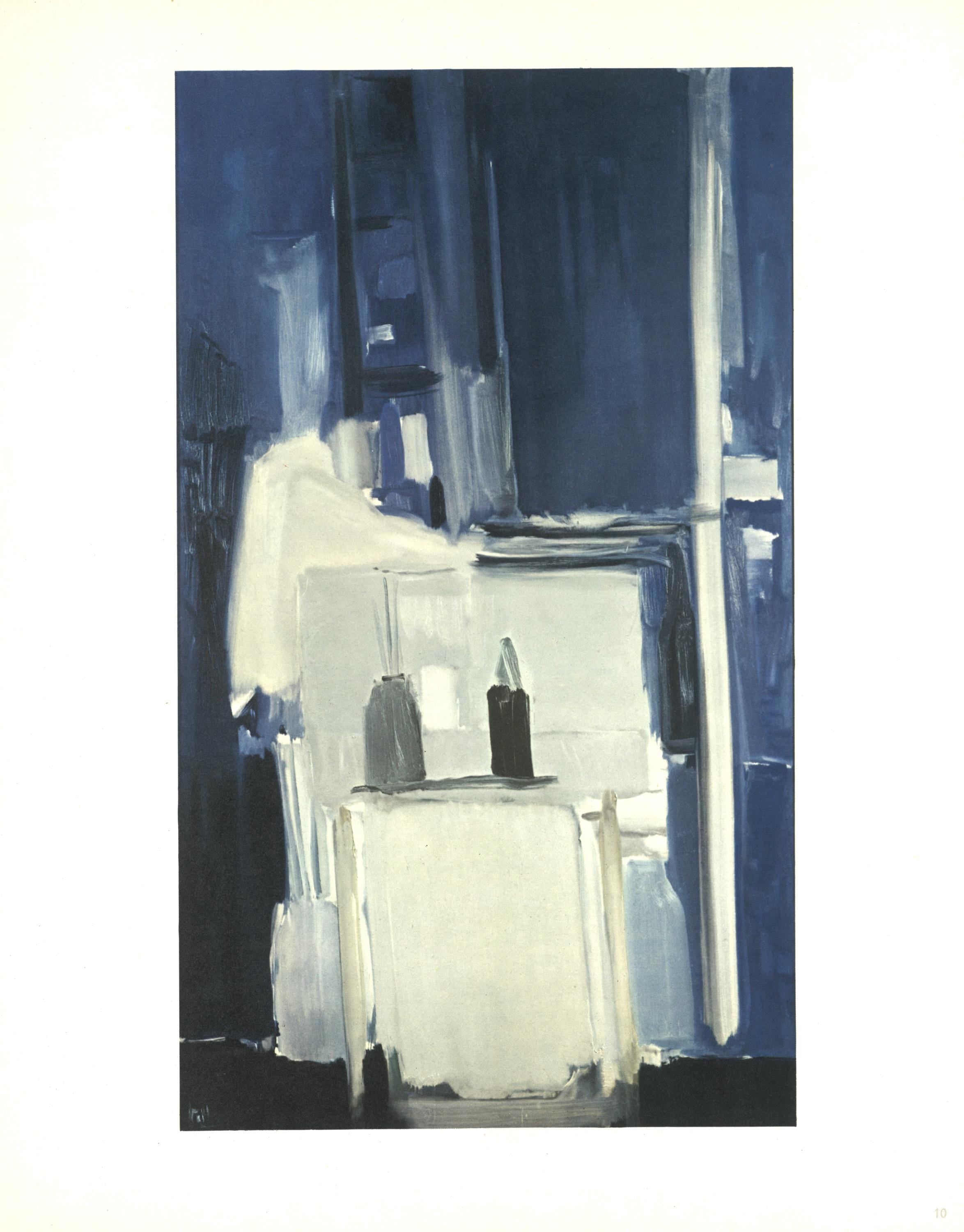 Nicolas de Staël, Composition, Nicolas de Staël, Peintres d'aujourd'hui, Limited Edition Lithograph