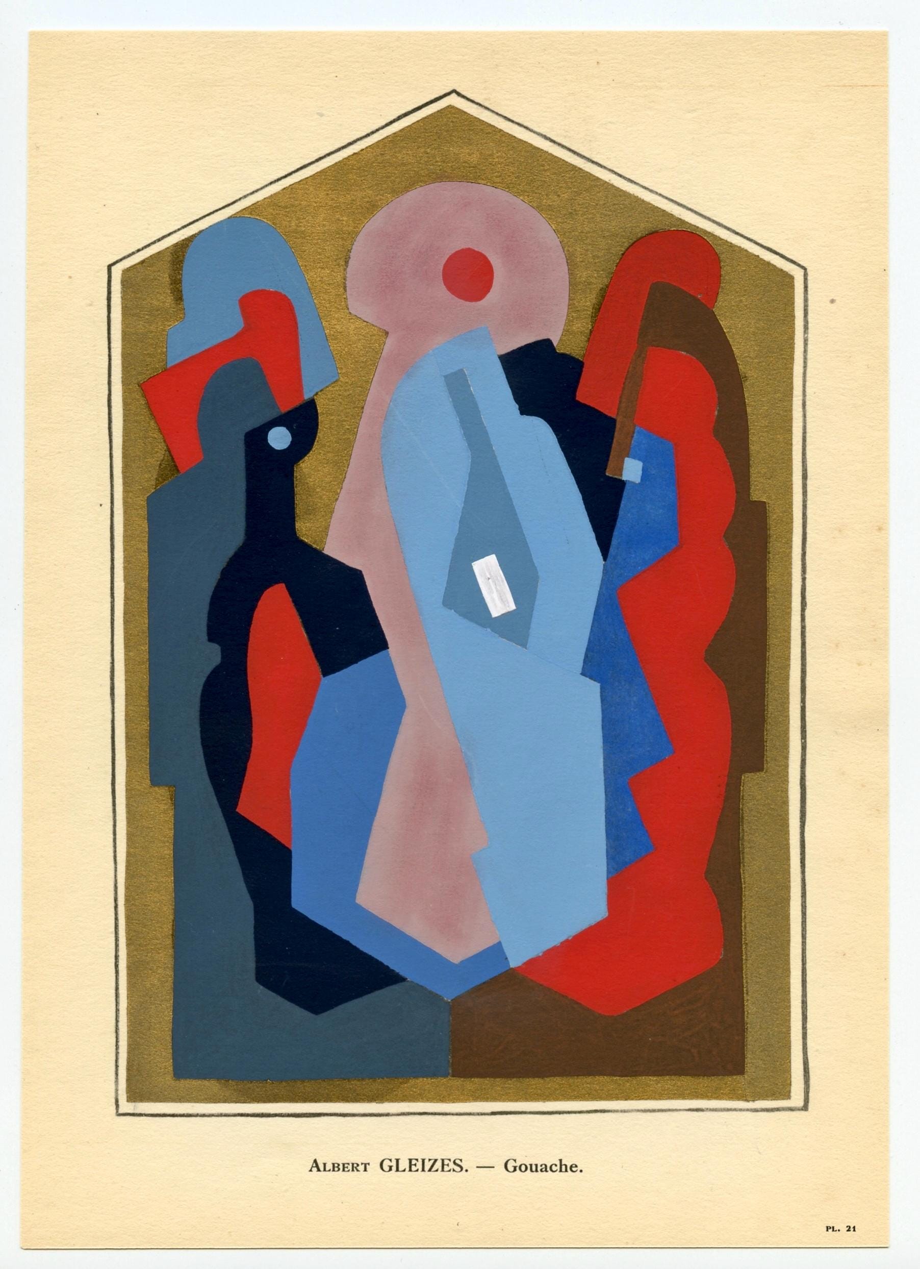 Albert Gleizes, Composition, L'Art Cubiste, Theories et Realistions, Limited Edition Lithograph