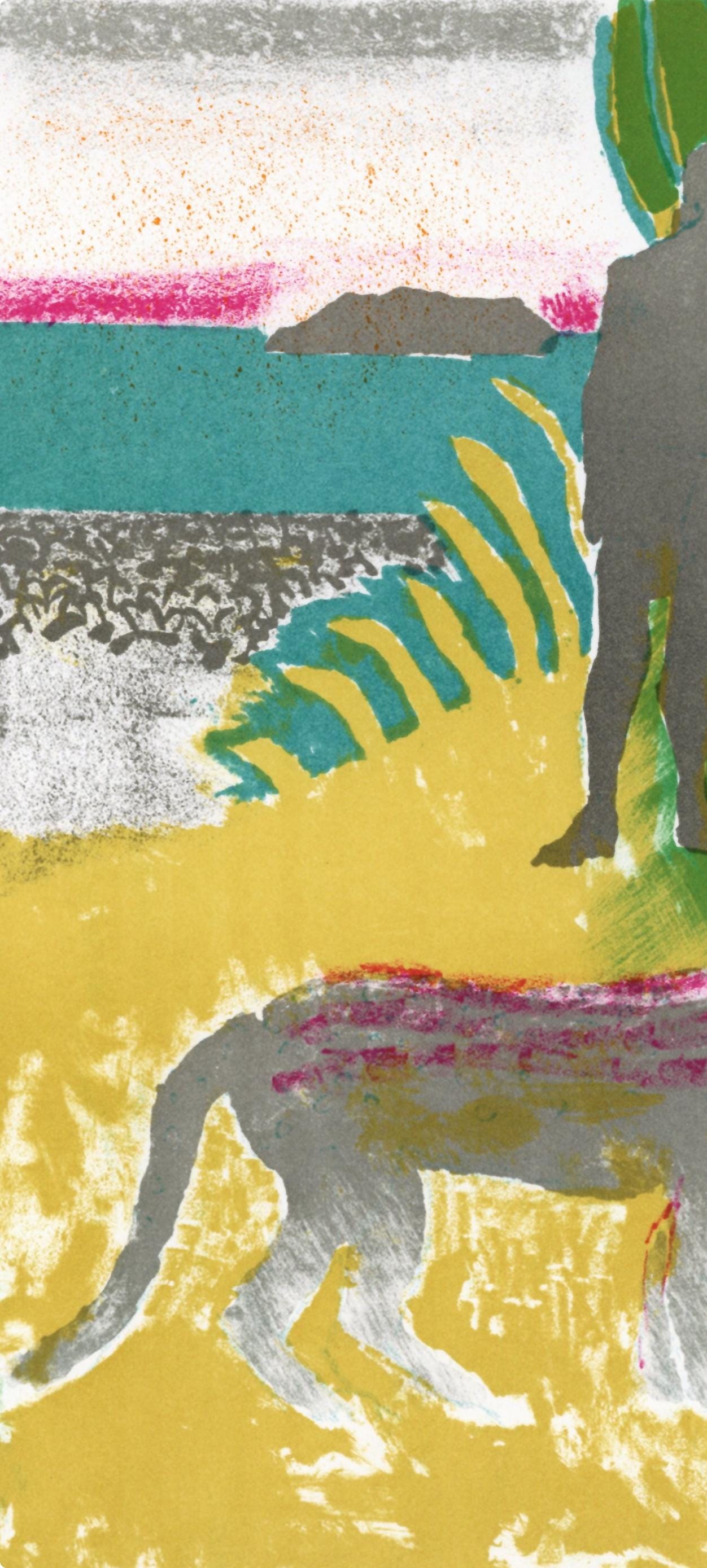 Paul Guiramand, Composition, L'Odyssée, Limited Edition Lithograph