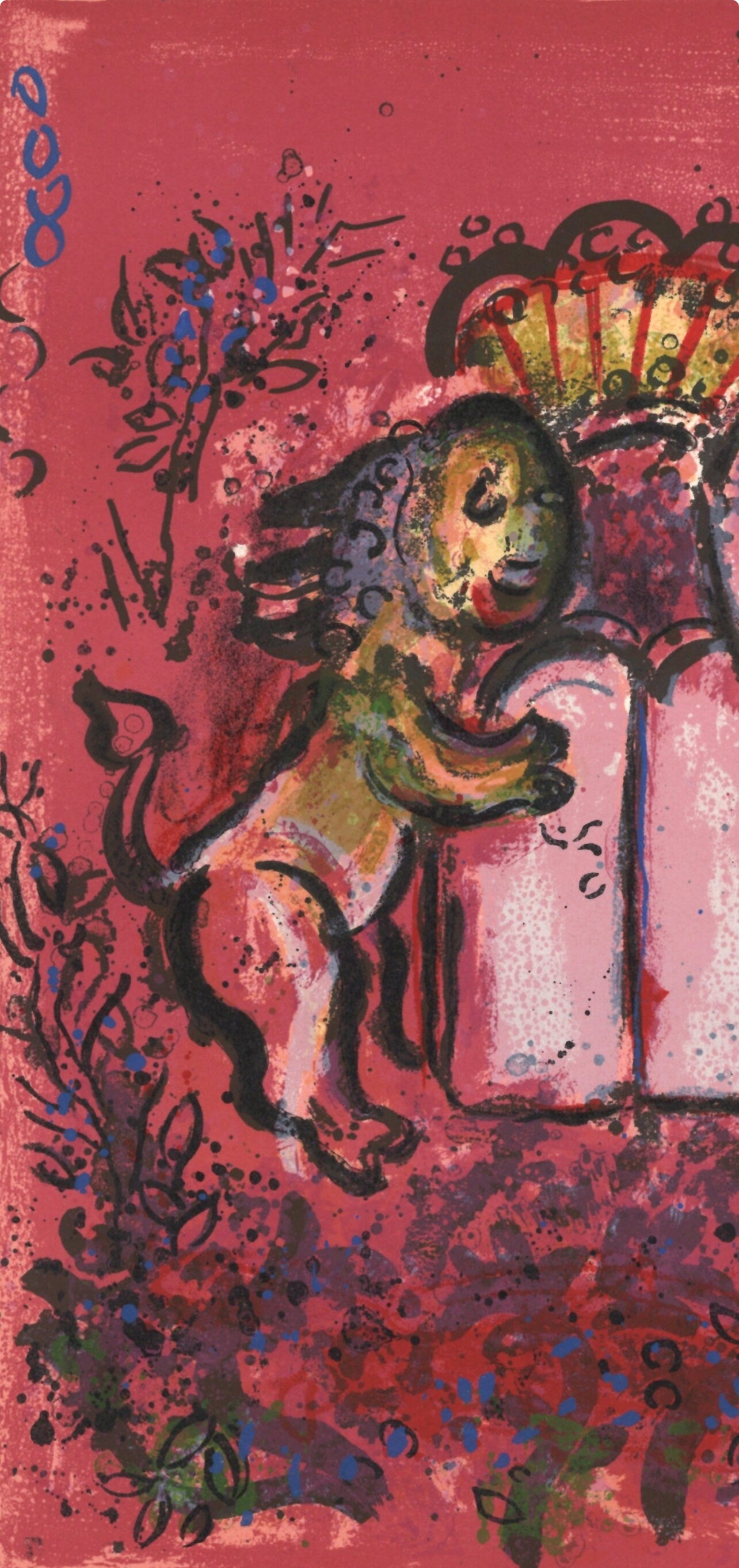 Marc Chagall, Tablets of Law (Mourlot 365; Cramer 49), Limited Edition Lithograph