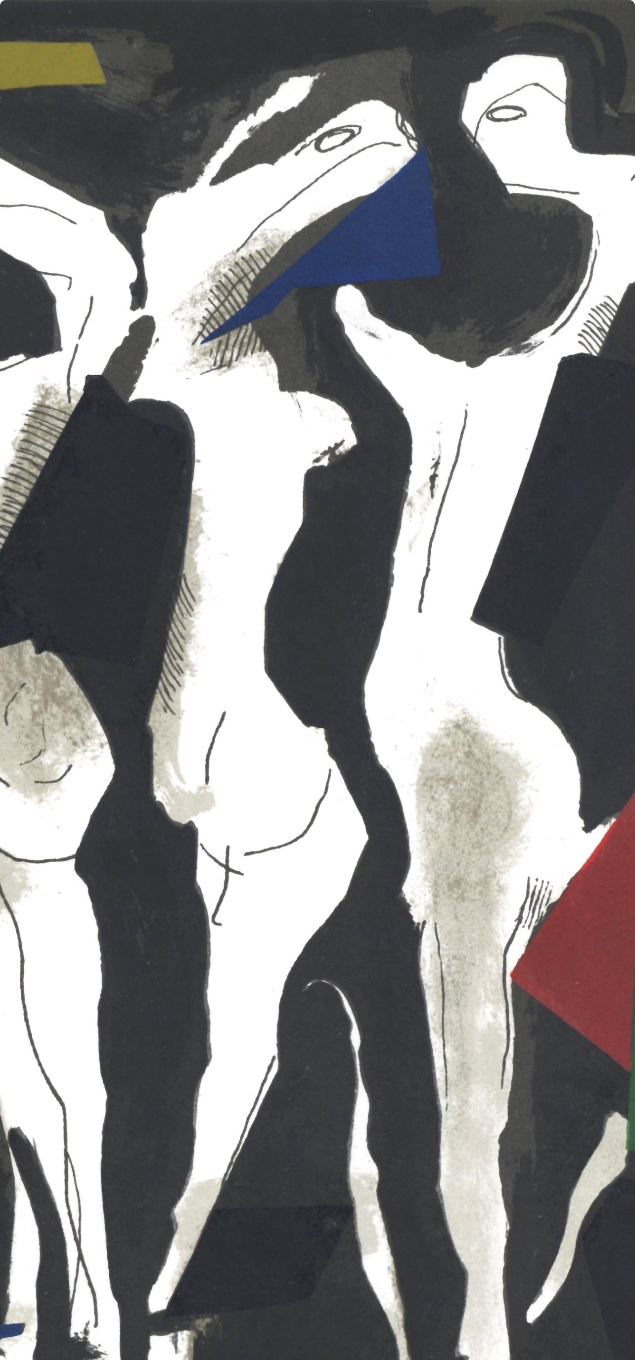 Marino Marini, Composition (Guastalla/Schulz-Hoffman, L-R), XXe siècle, Limited Edition Lithograph