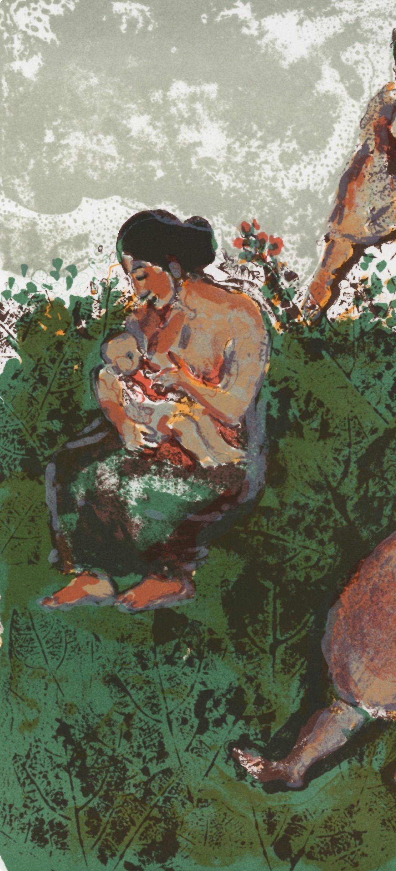 Walter Spitzer, Composition, L'Odyssée, Limited Edition Lithograph