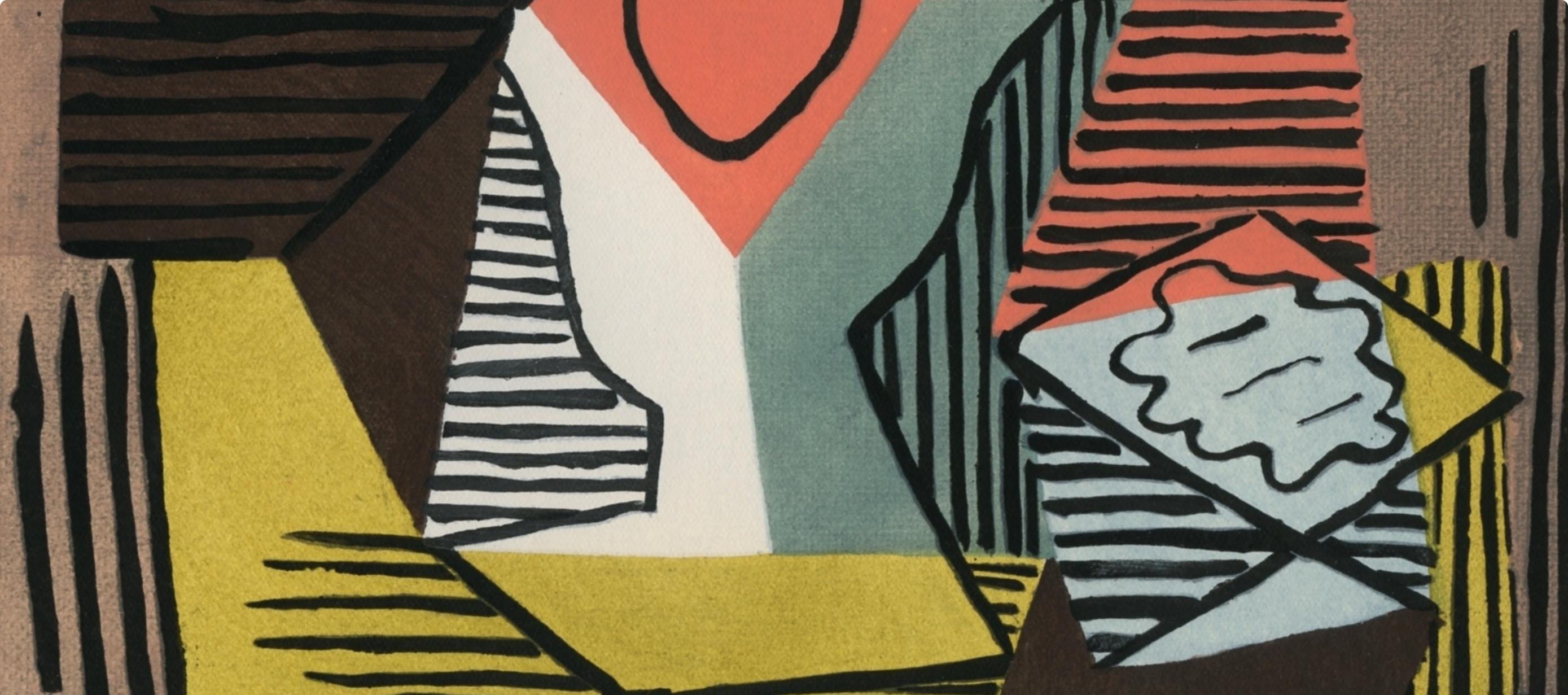 Pablo Picasso, Composition, L'Art Cubiste, Theories et Realistions, Limited Edition Lithograph