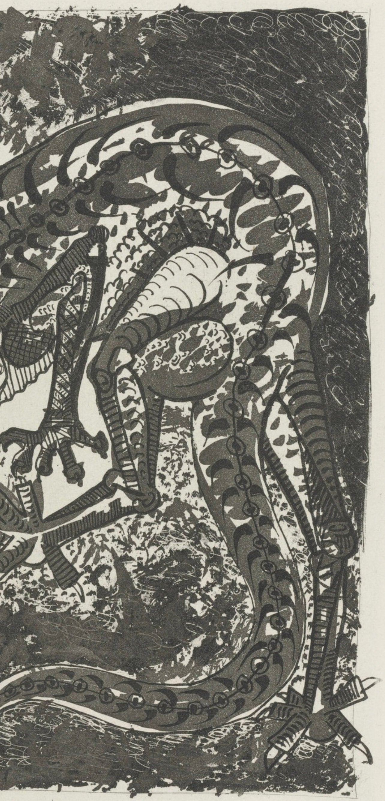 Pablo Picasso, Le Lézard, Histoire naturelle, Limited Edition Lithograph
