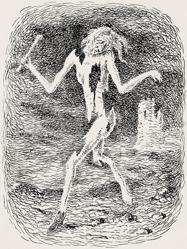 René Magritte, Composition, Les chants de Maldoror, Limited Edition Lithograph