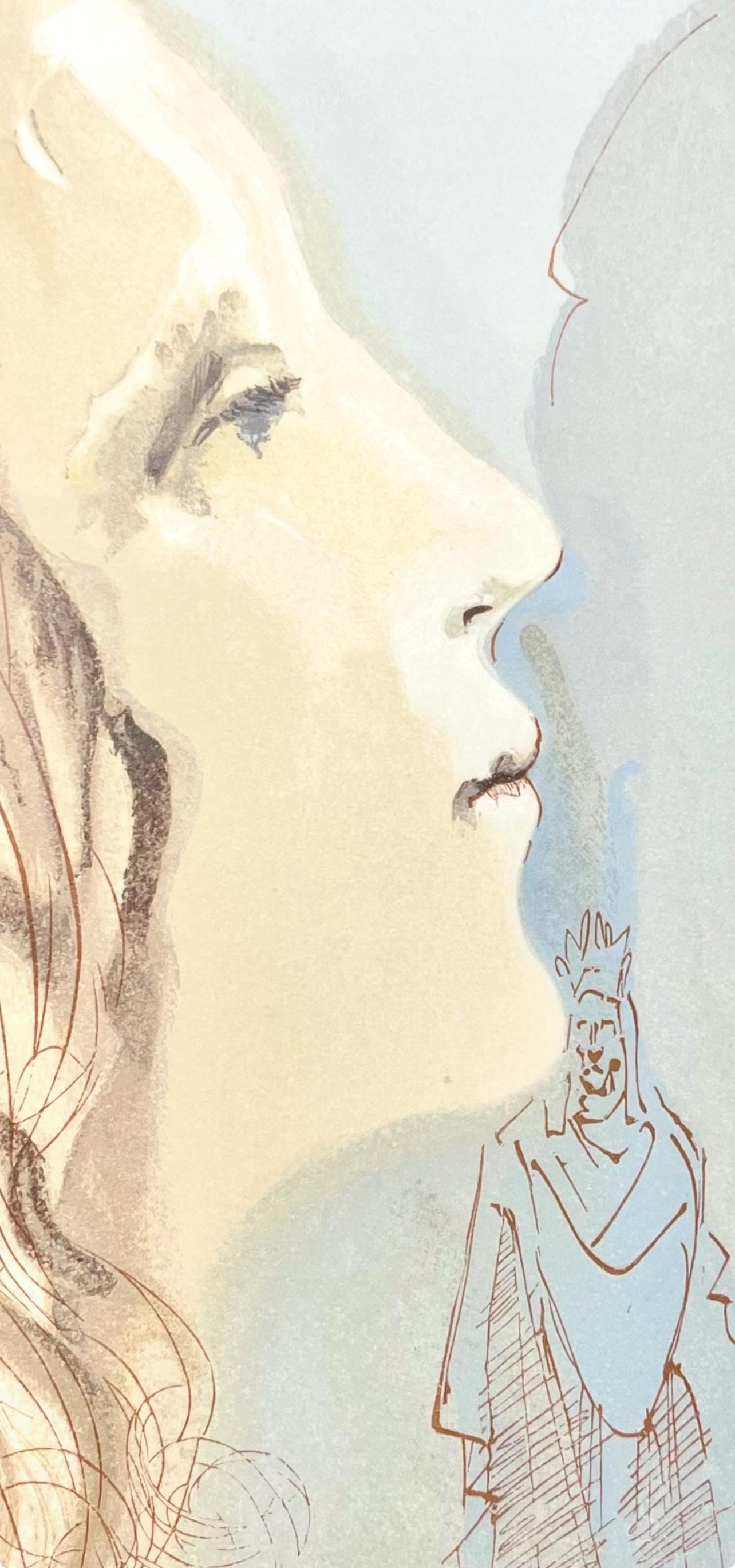 Salvador Dali, Paradies VIII (Field 189-200; Michler/Löpsinger 1039-1138), Die Göttliche Komödie, Signed, Limited Edition Woodcut