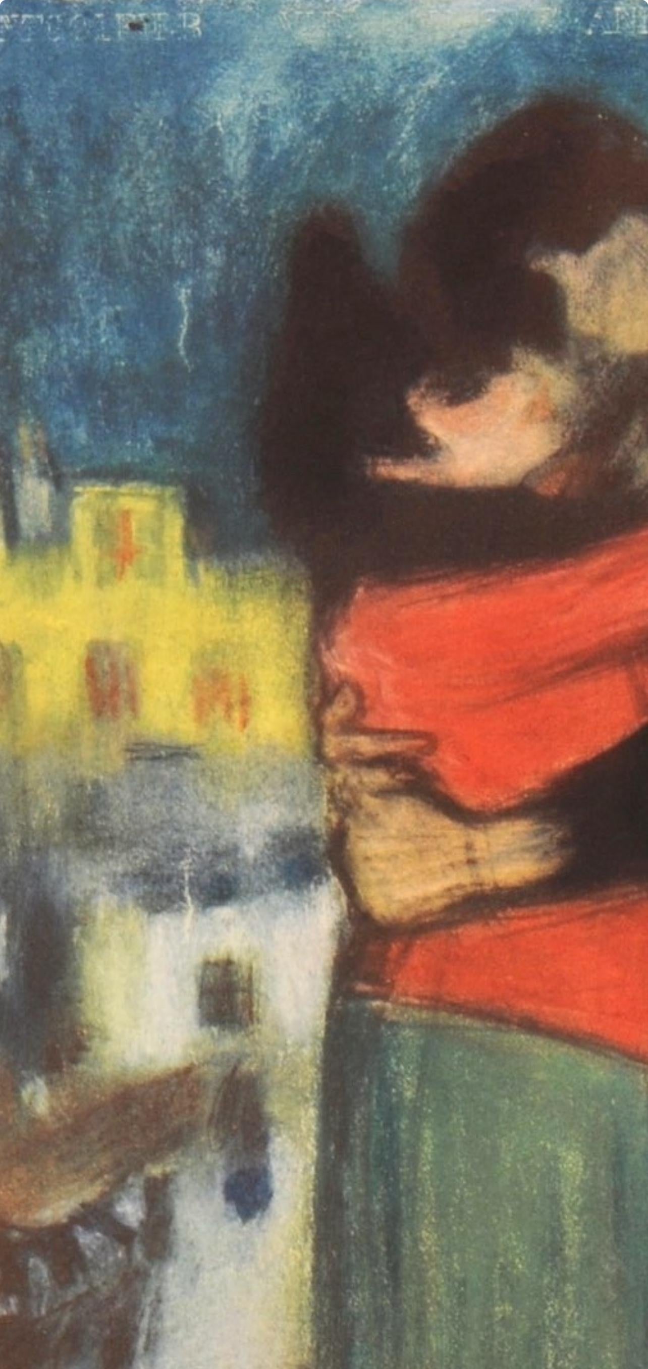 Pablo Picasso, Composition, Les Bleus de Barcelone, Limited Edition Lithograph