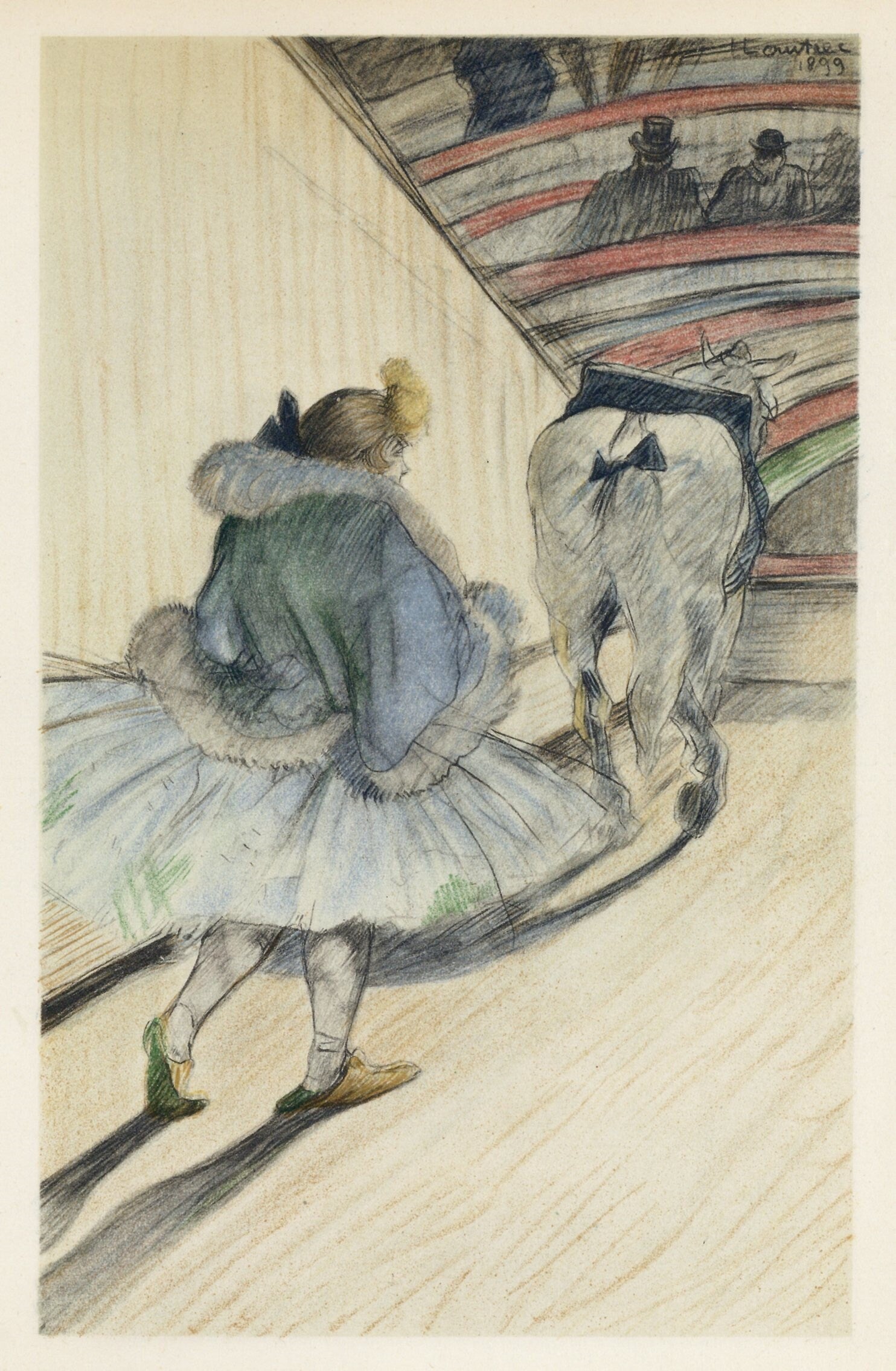 Henri de Toulouse-Lautrec, Entrée en piste, The Circus by Toulouse-Lautrec, Limited Edition Lithograph