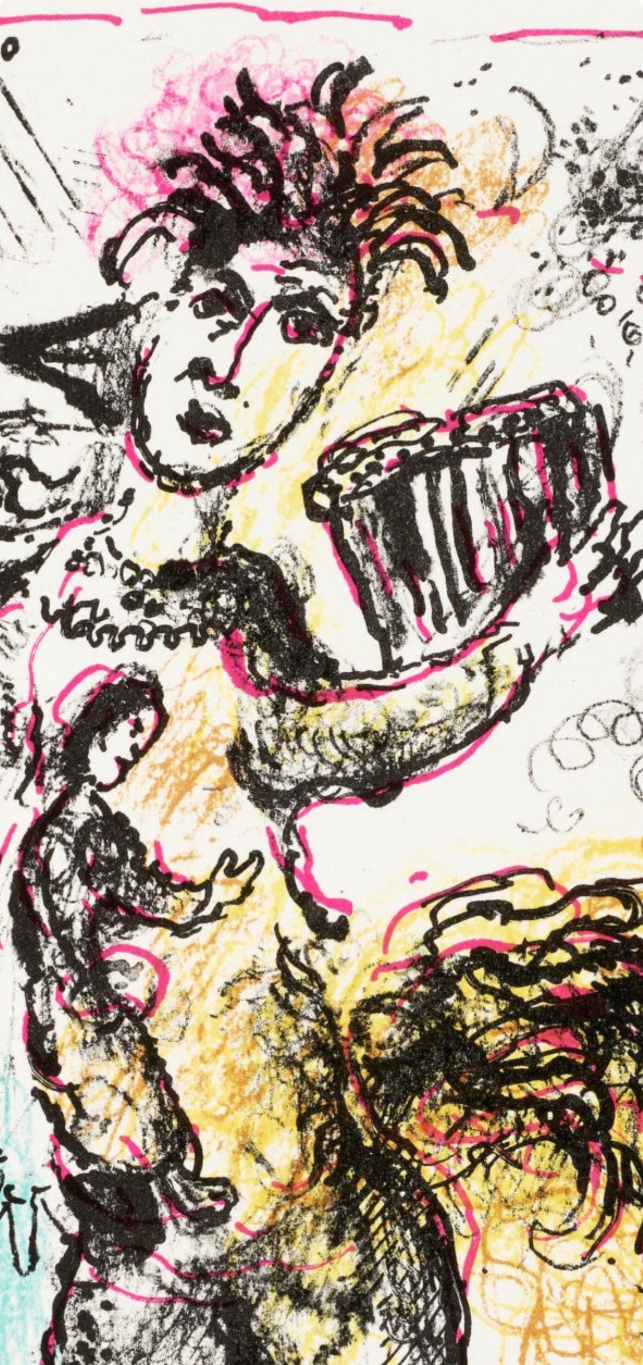 Marc Chagall, Composition (Mourlot 668-677), La Féerie et Le Royaume, Limited Edition Lithograph