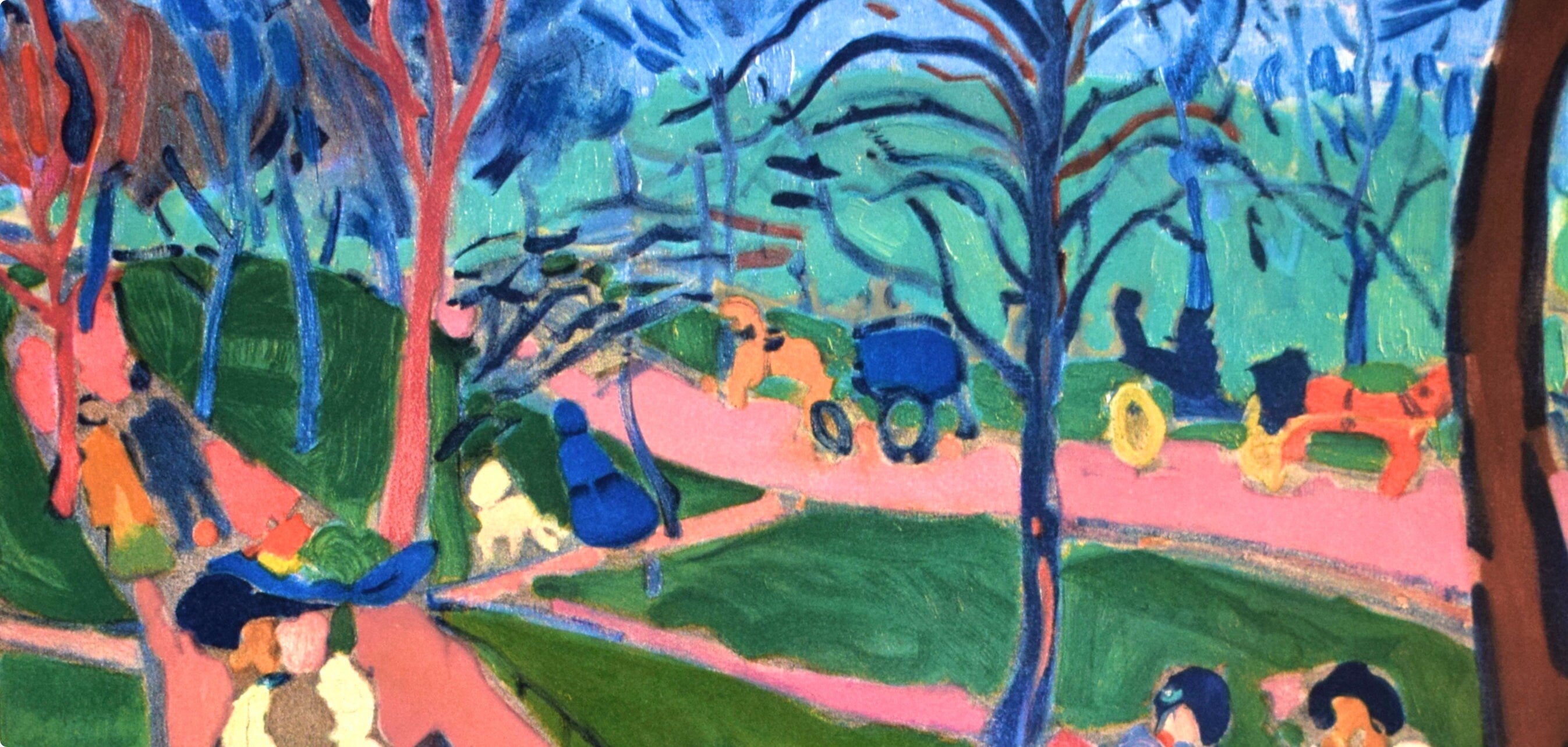André Derain, Hyde Park, Fauves, Collection Pierre Lévy, Limited Edition Lithograph