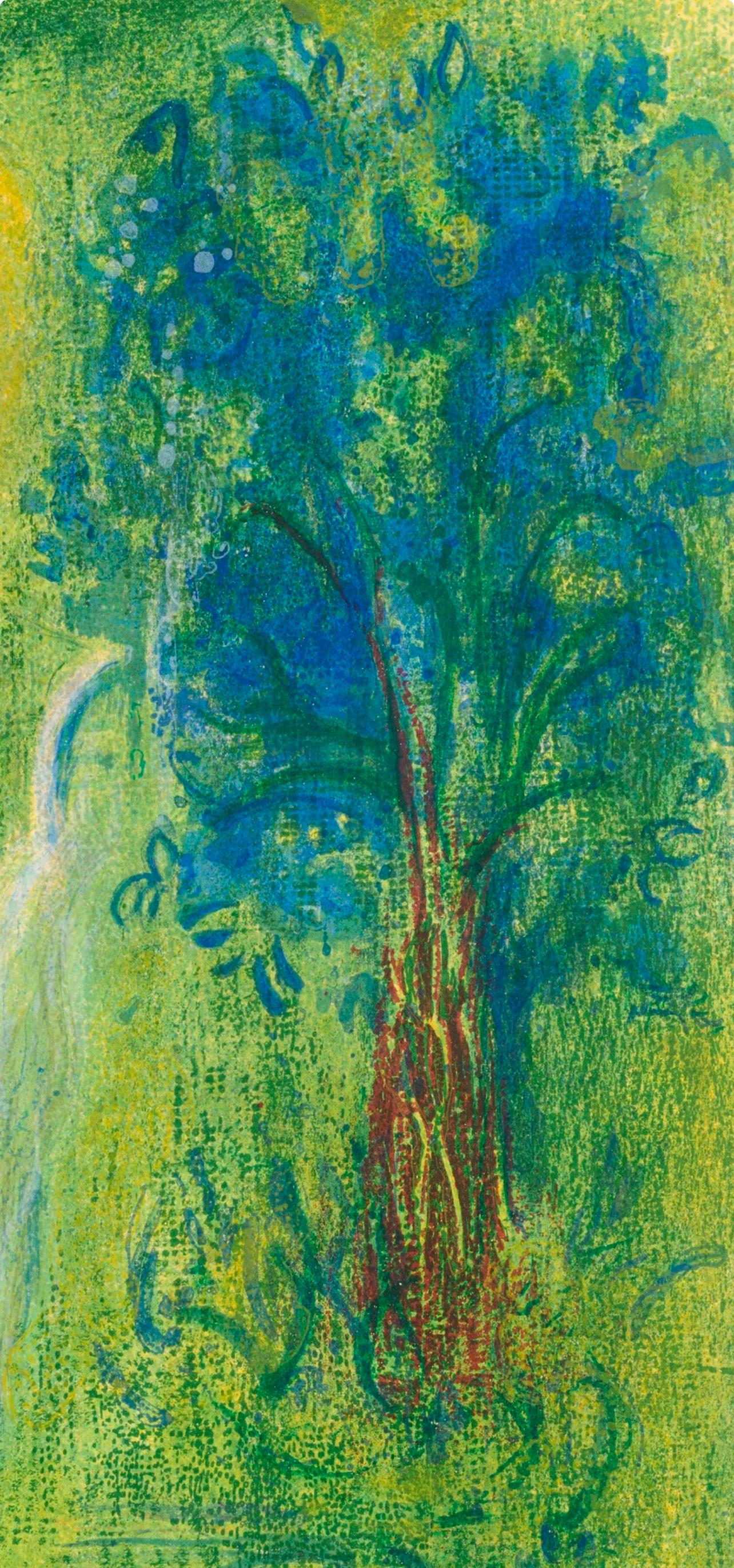 Marc Chagall, Daphnis et Chloé au Bord de la Fontaine, Daphnis et Chloé, Limited Edition Héliogravure