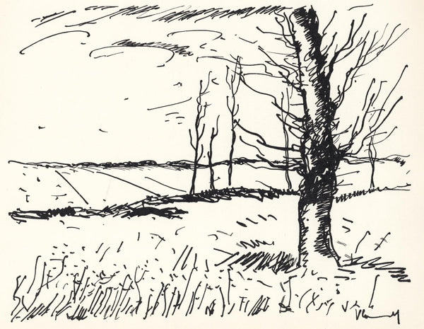 Maurice de Vlaminck, Vallee de l'Avre, Limited Edition Lithograph