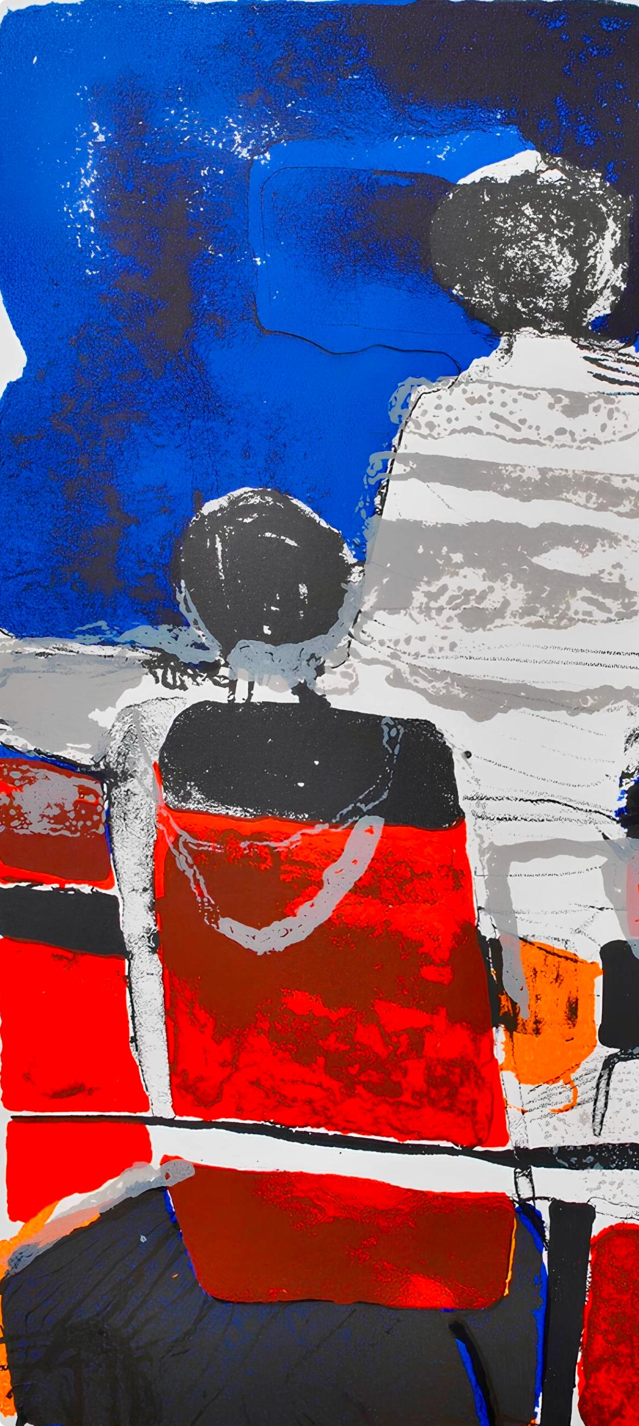 Paul Guiramand, Composition, Œuvres complètes d'Albert Camus, Limited Edition Lithograph