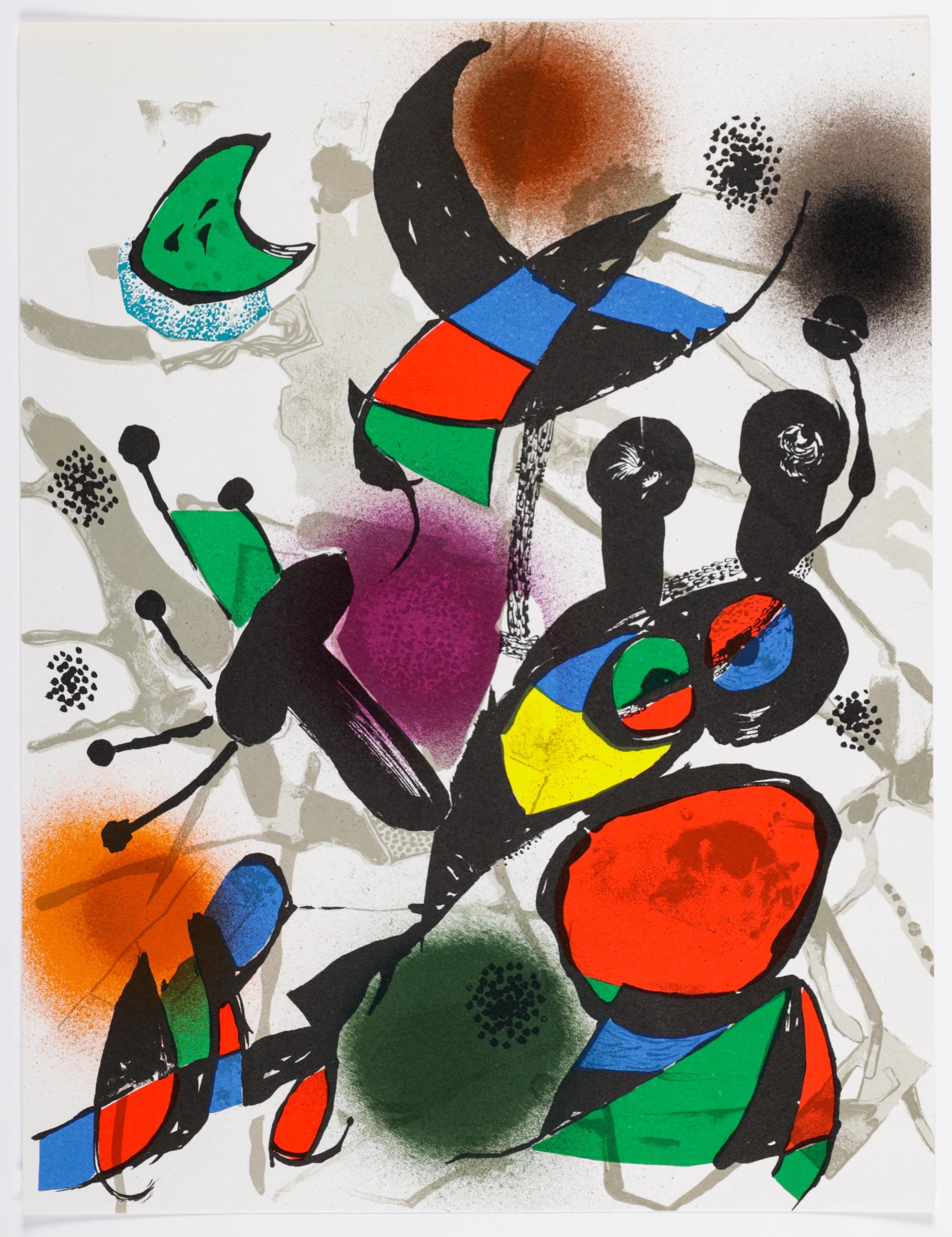Joan Miró, Composition, (Cramer 230; Mourlot 1114), Joan Miró Lithographs, Limited Edition Lithograph