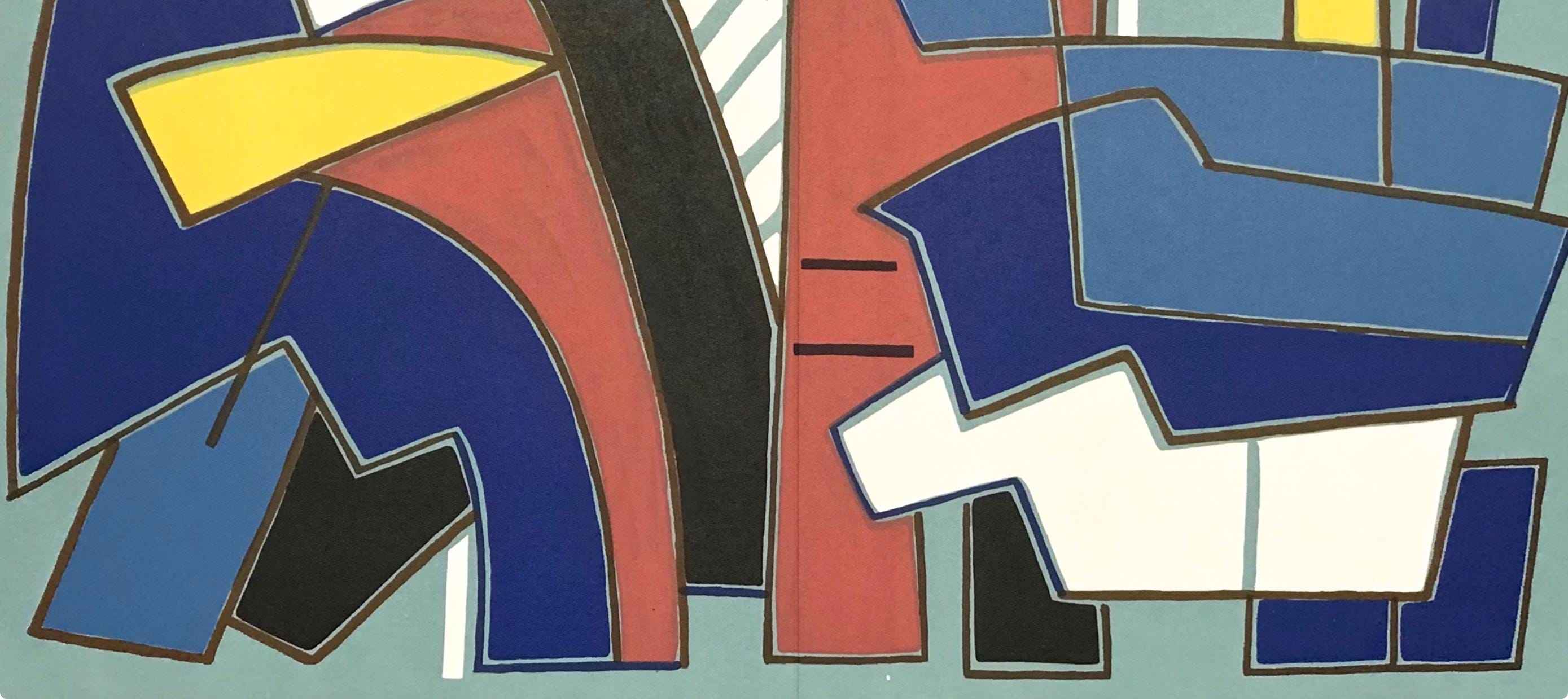 Alberto Magnelli, Composition, XXe siècle, Limited Edition Lithograph