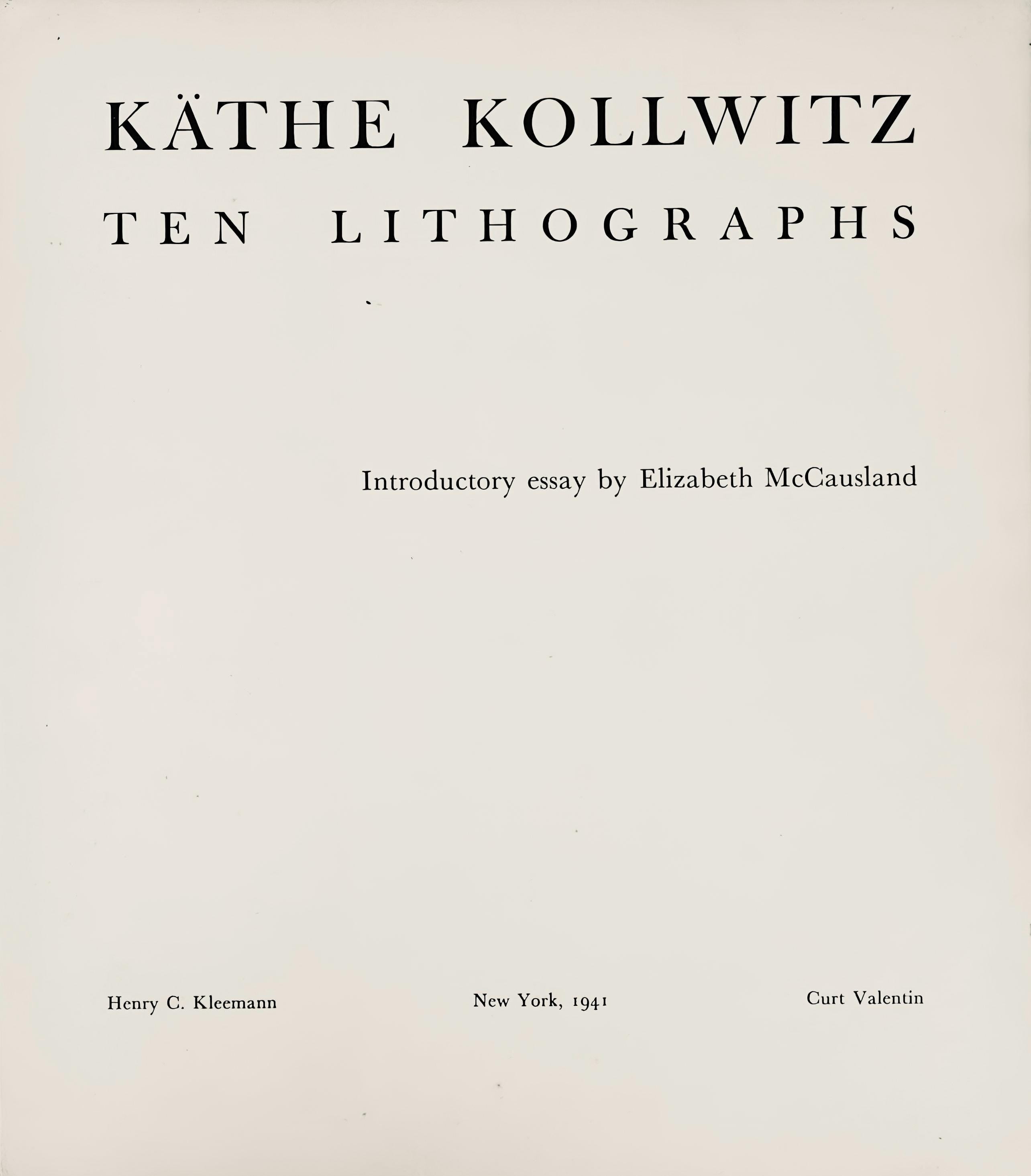 Käthe Kollwitz, Call of Death (Ruf des Todes), Limited Edition Lithograph