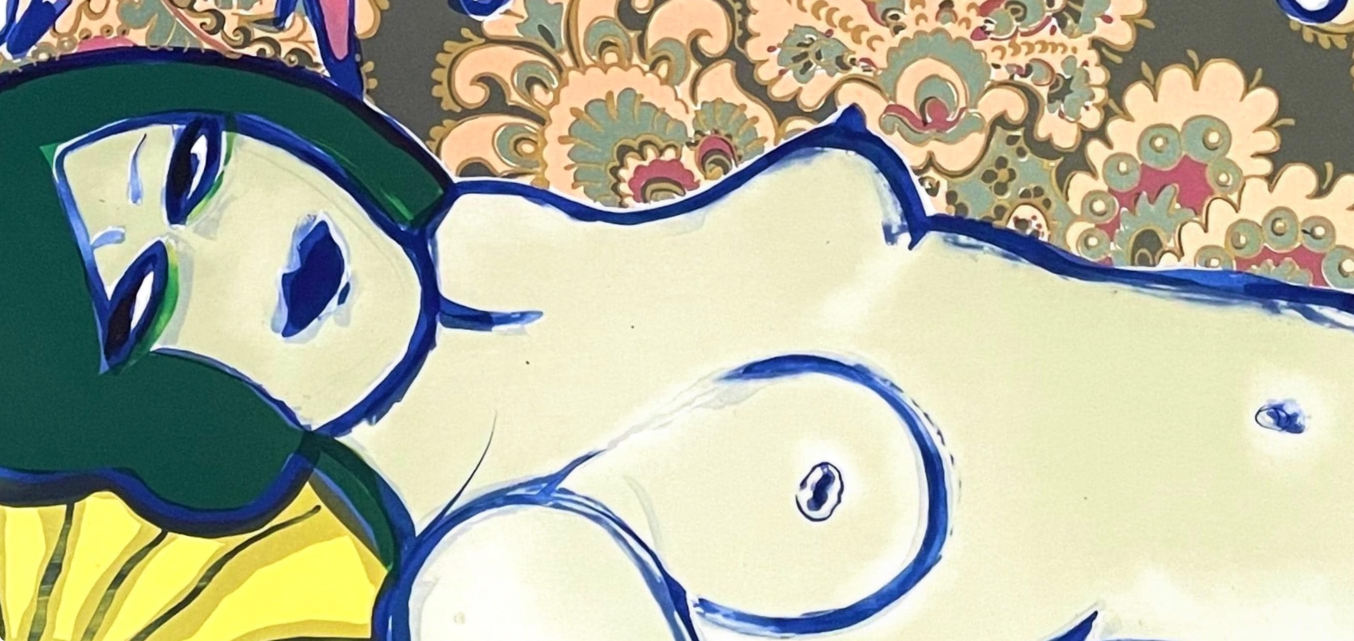 Guillaume Cornelis van Beverloo, Corneille, Le Divan Bleu, Limited Edition Lithograph