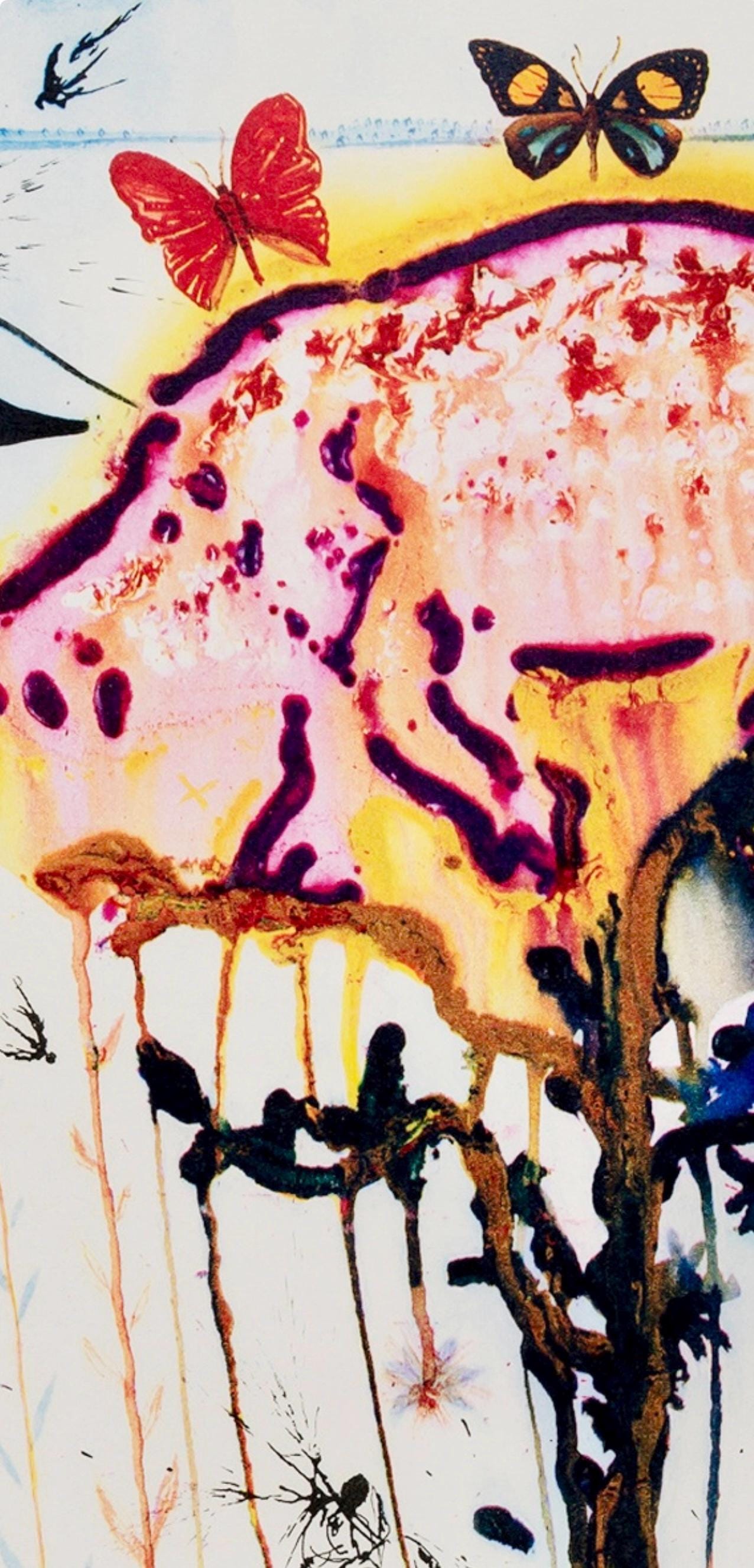 Salvador Dalí, Composition (Field 69-5, A-M), Alice's Adventures in Wonderland, Limited Edition Héliogravure