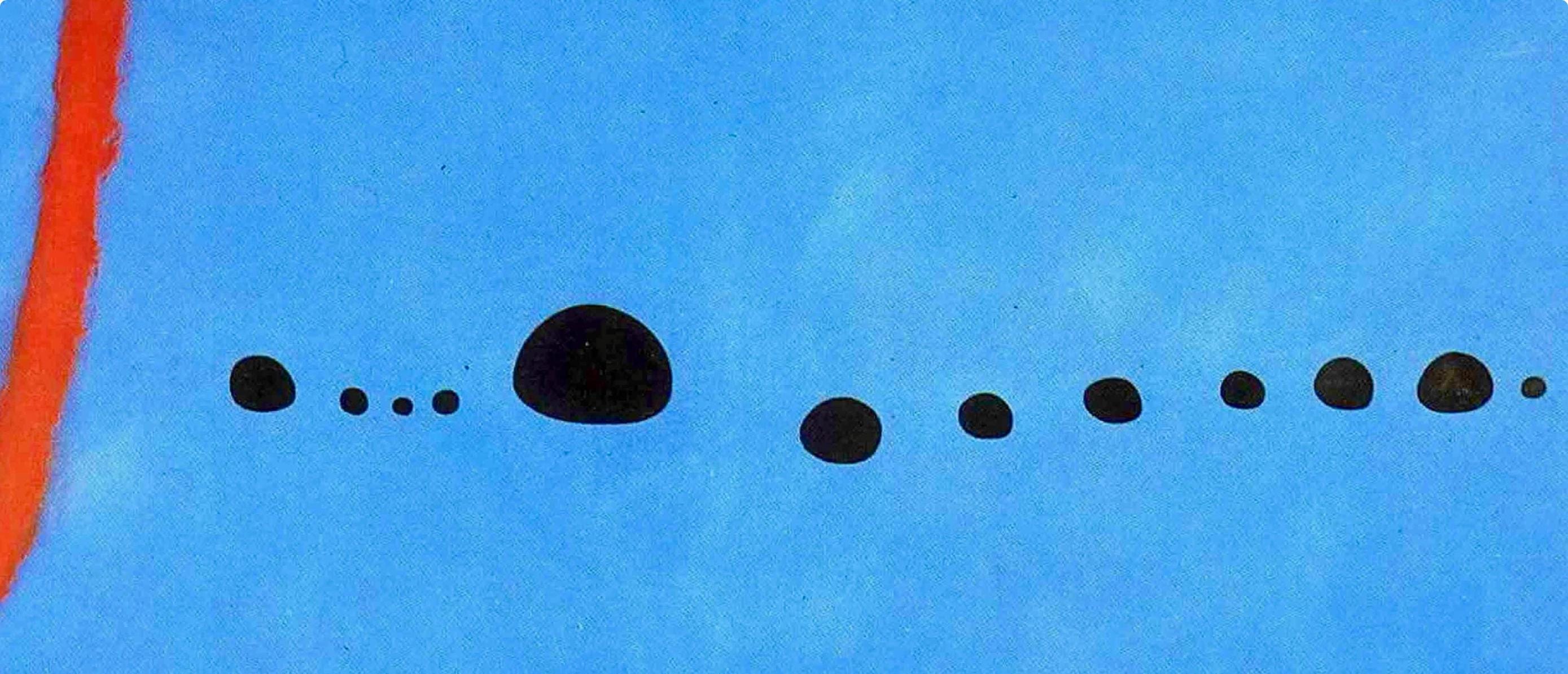Joan Miró, Composition (Cramer 69; Dupin 292; Mourlot 286-294), Miró 1959-1960, Limited Edition Lithograph