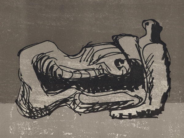 Henry Moore, Composition, San Lazzaro et ses Amis, XXe Siècle, Limited Edition Lithograph